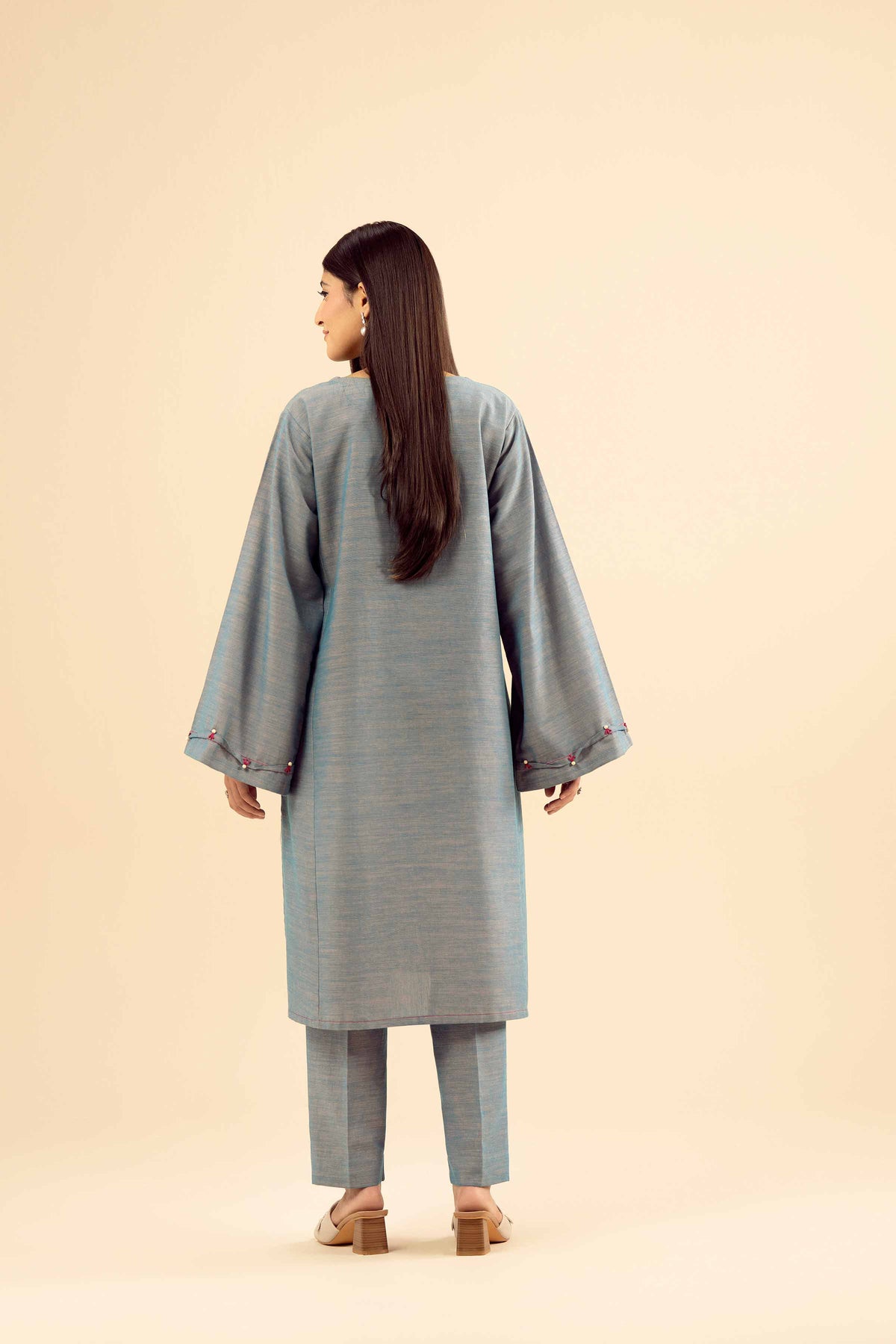 2 Piece - Embroidered Suit - PW25-222