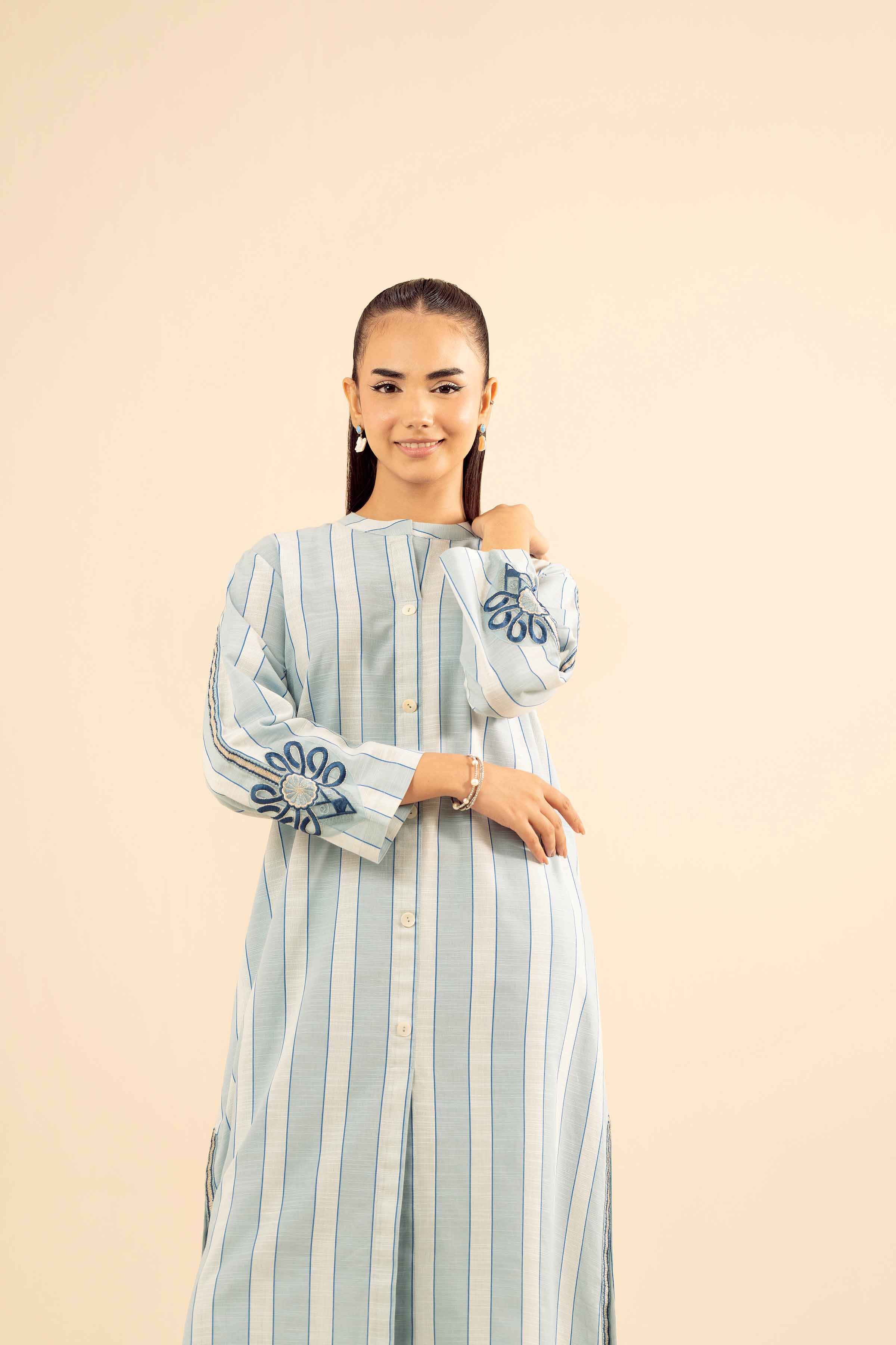 2 Piece - Embroidered Suit - PW25-225