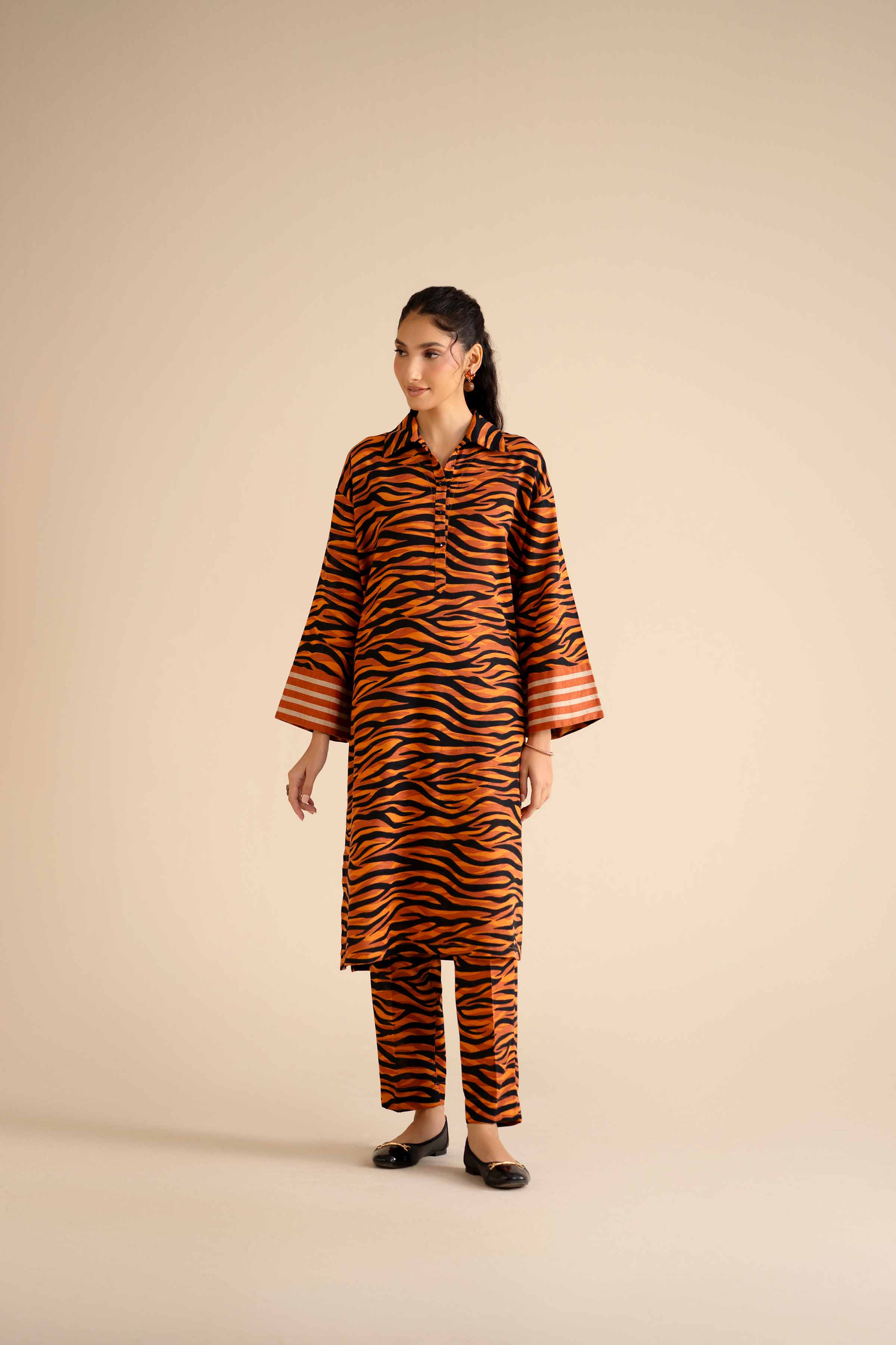 2 Piece - Printed Suit - PW25-234