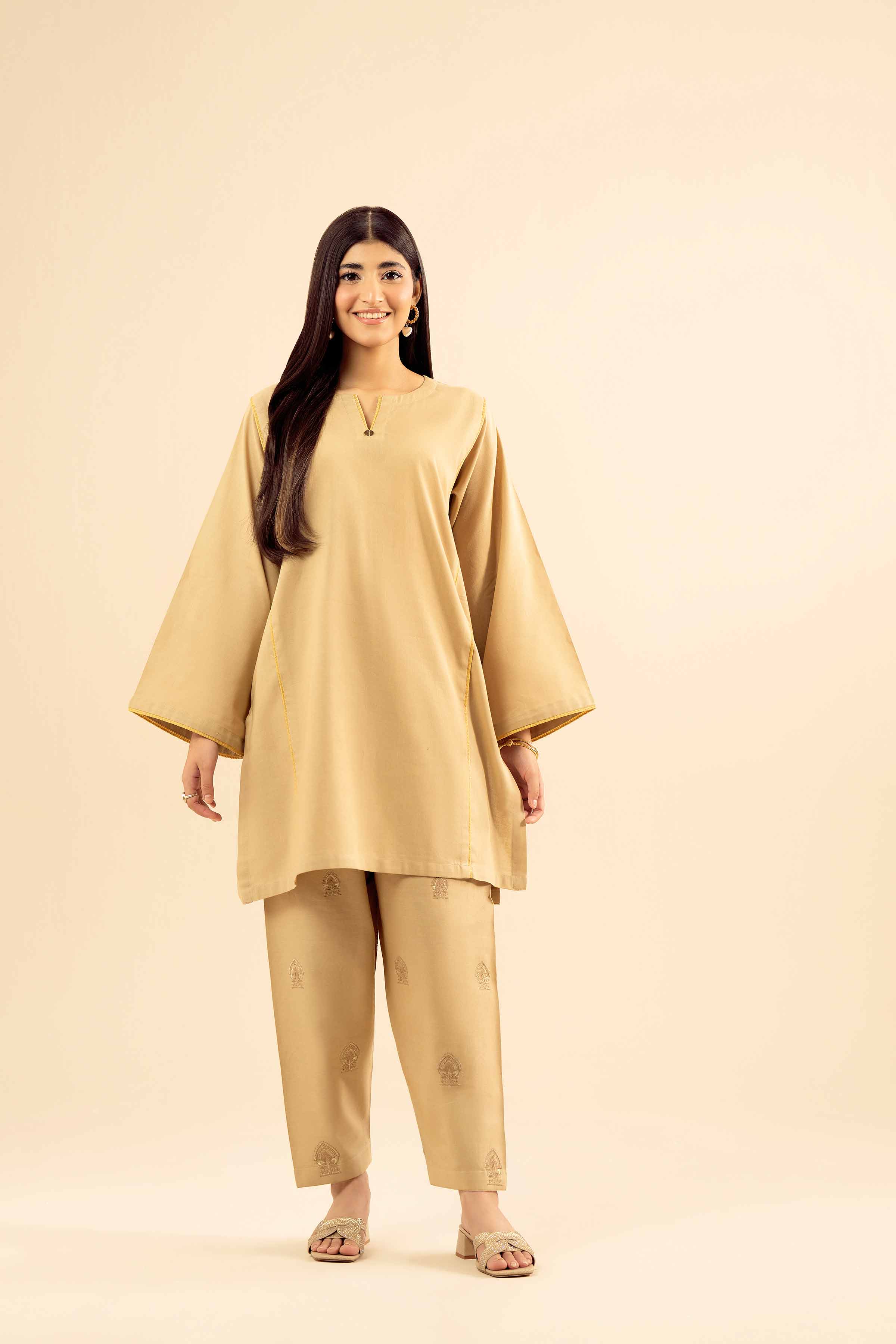 2 Piece - Embroidered Suit - PW25-240