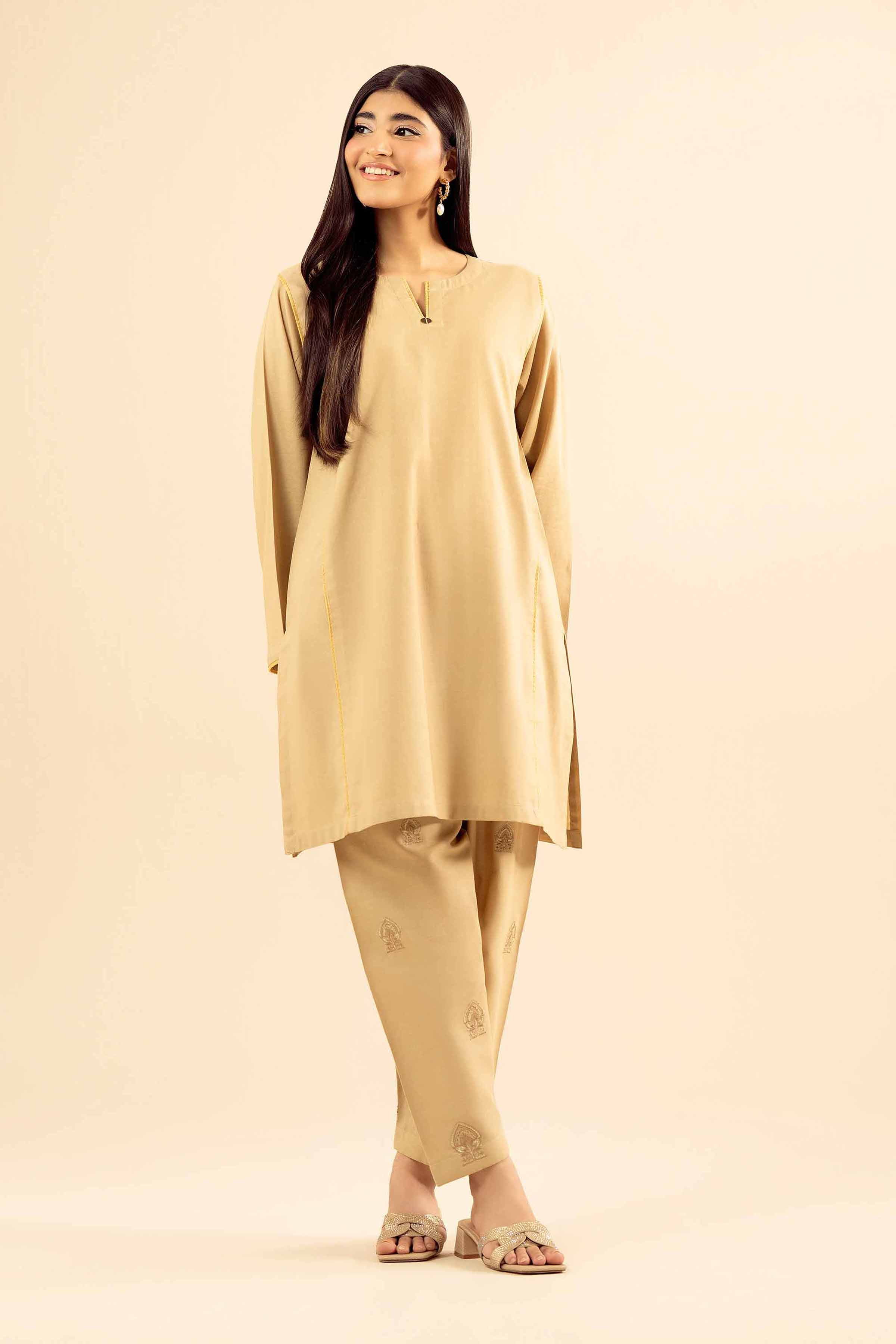 2 Piece - Embroidered Suit - PW25-240