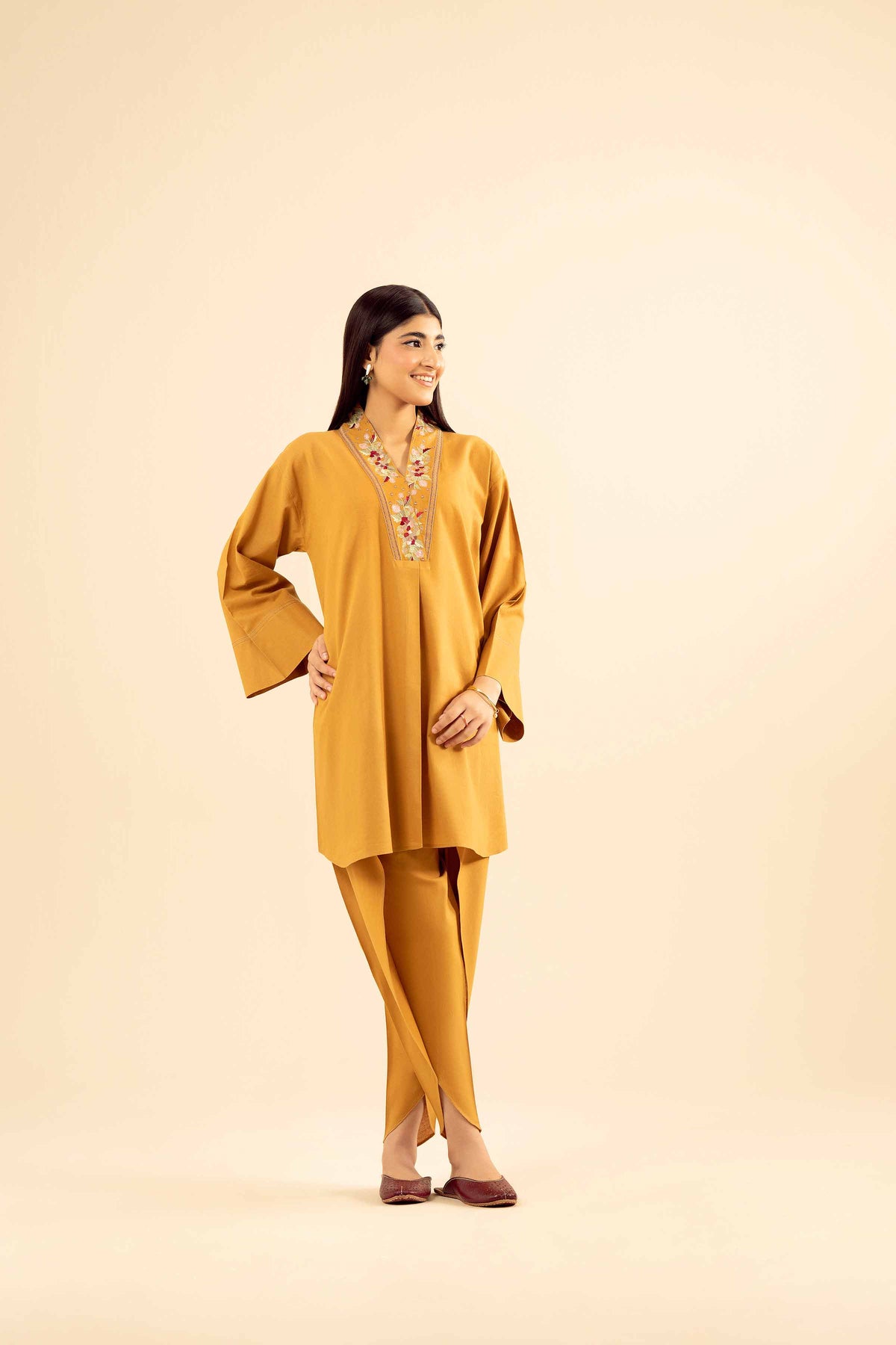 2 Piece - Embroidered Suit - PW25-241