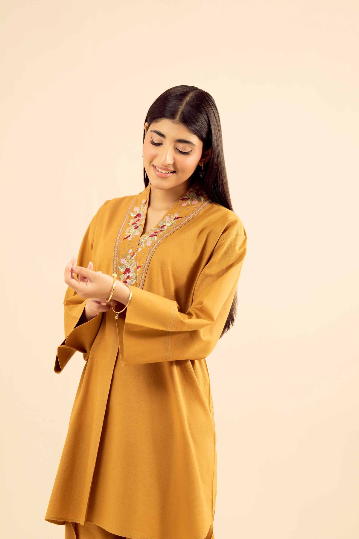 2 Piece - Embroidered Suit - PW25-241