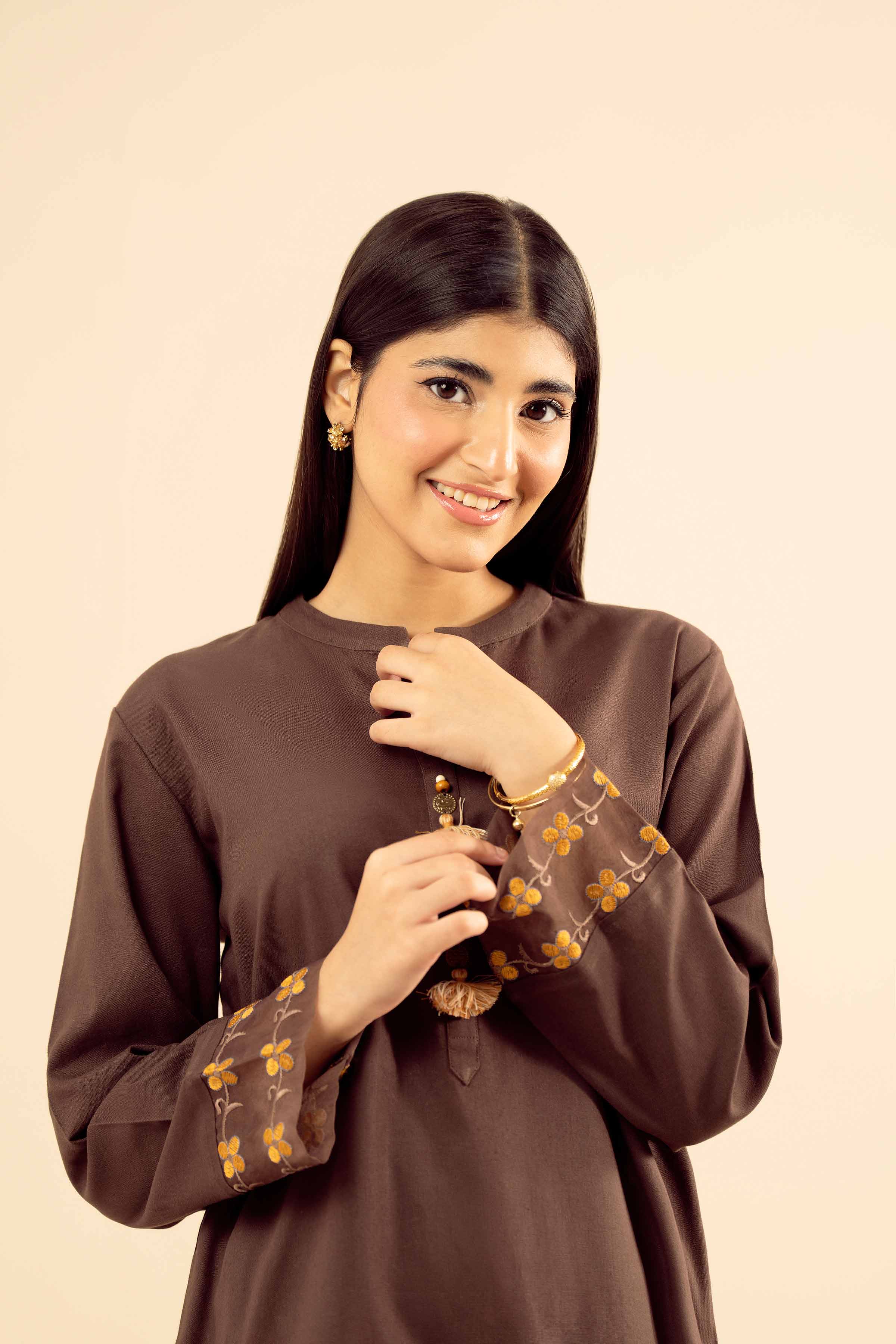 2 Piece - Embroidered Suit - PW25-243