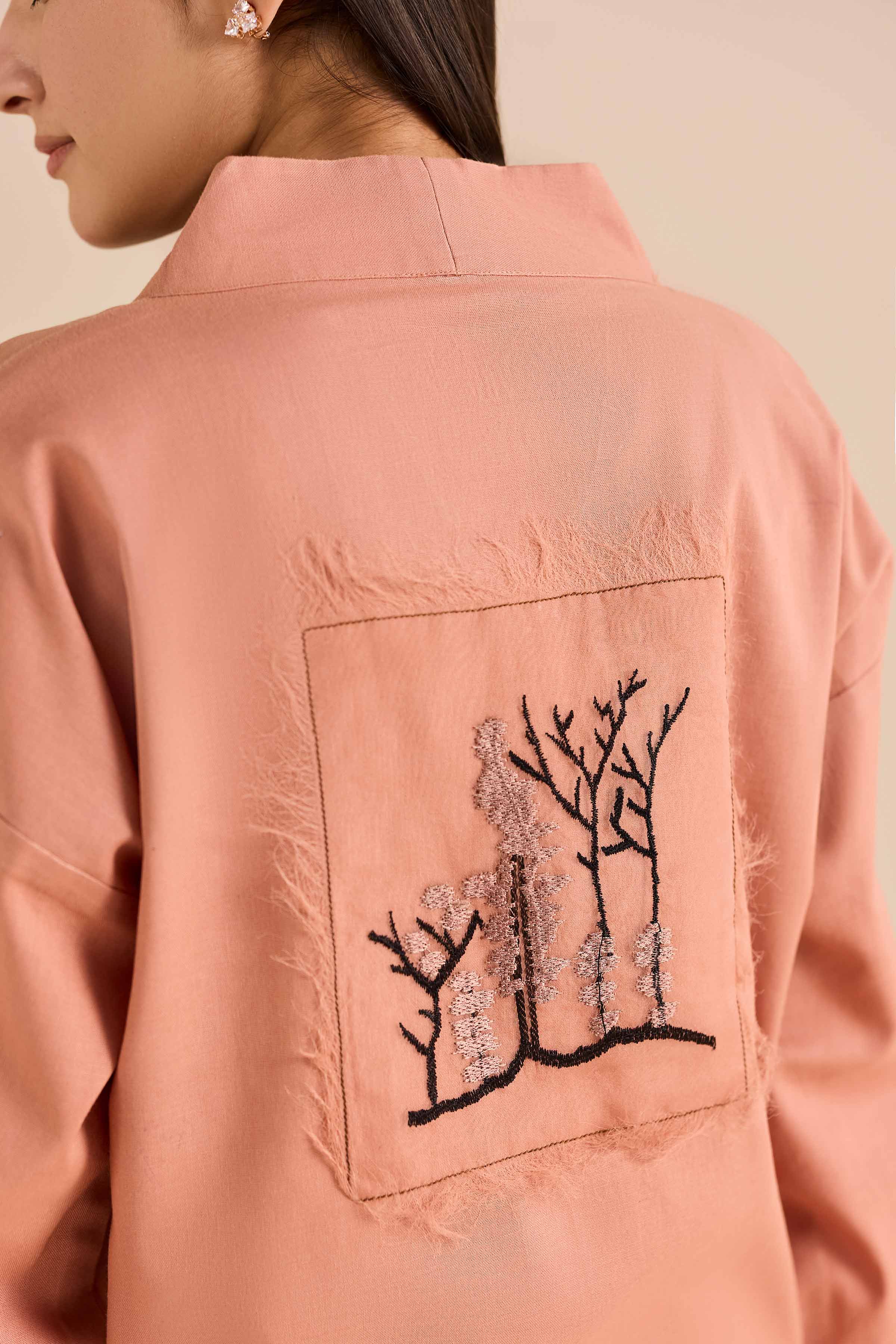 2 Piece - Embroidered Suit - PW25-244