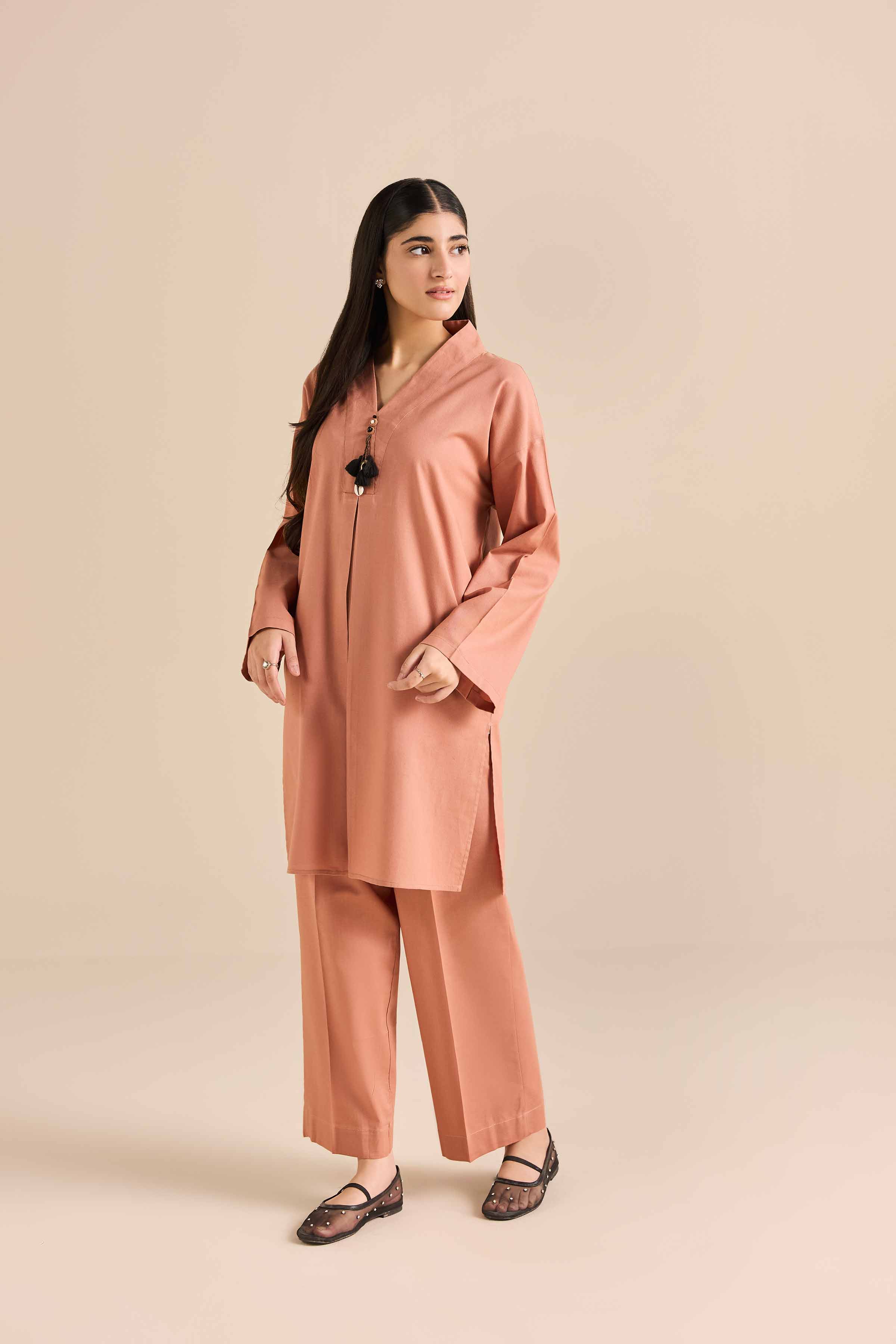 2 Piece - Embroidered Suit - PW25-244