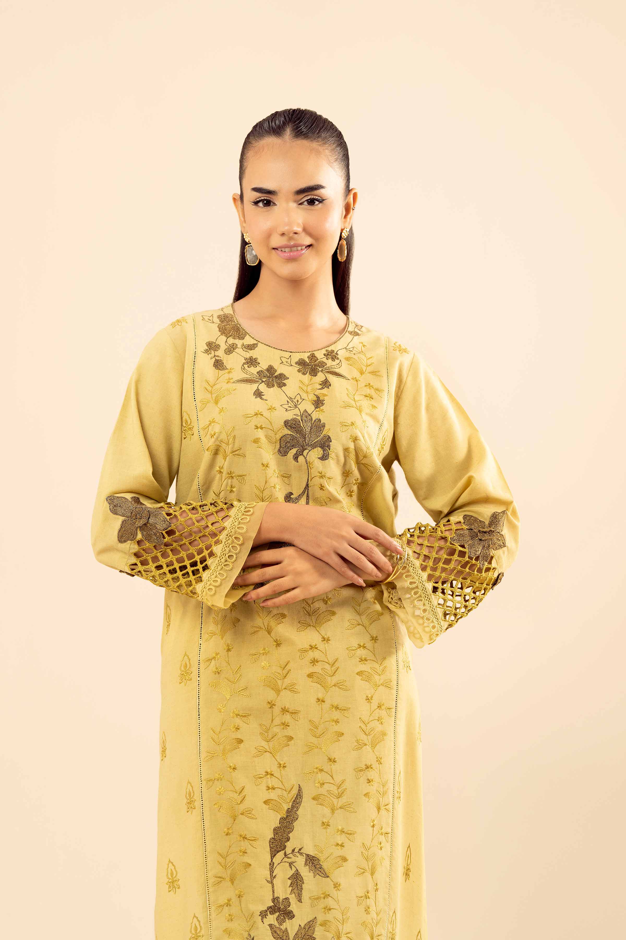 2 Piece - Embroidered Suit - PW25-262