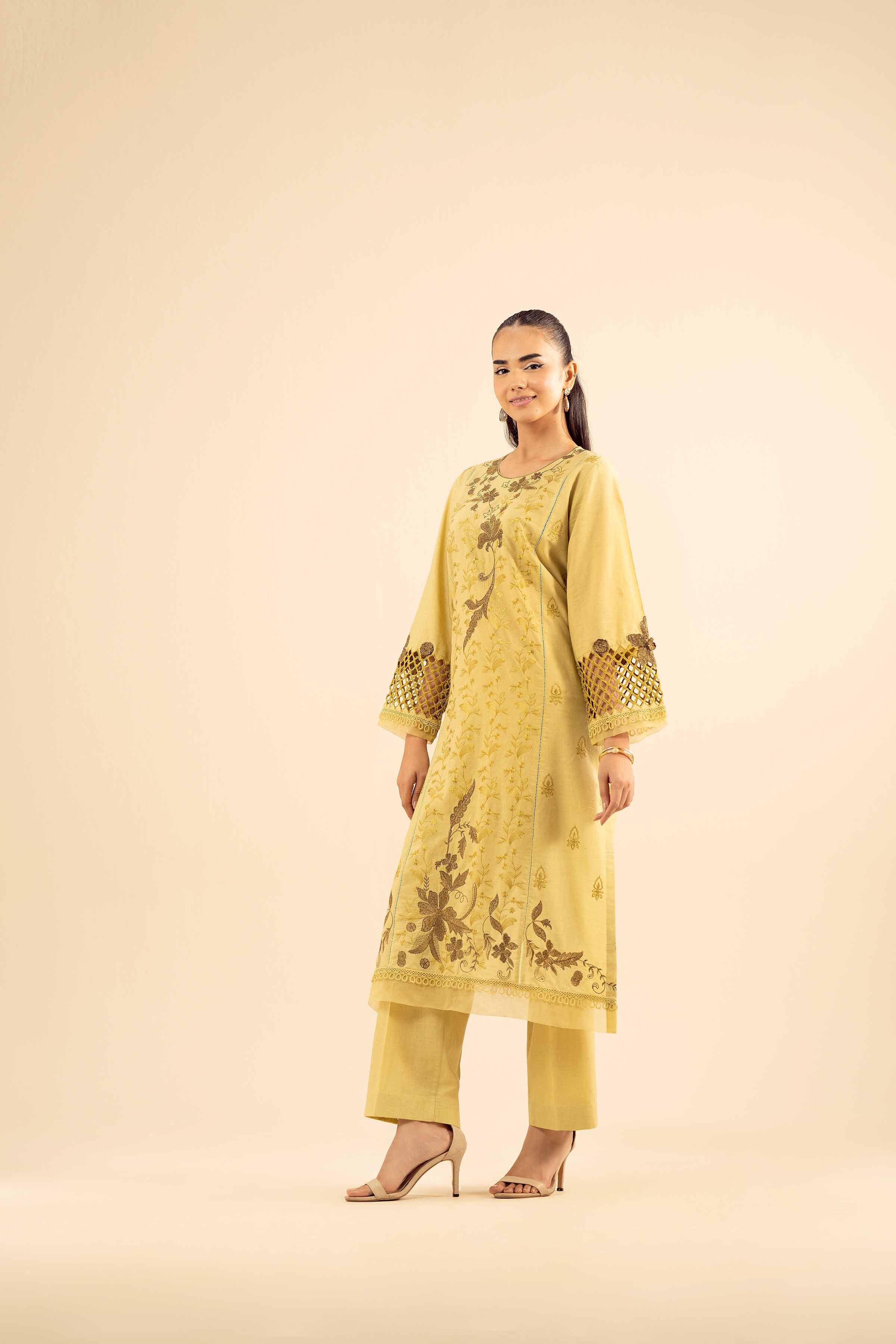 2 Piece - Embroidered Suit - PW25-262