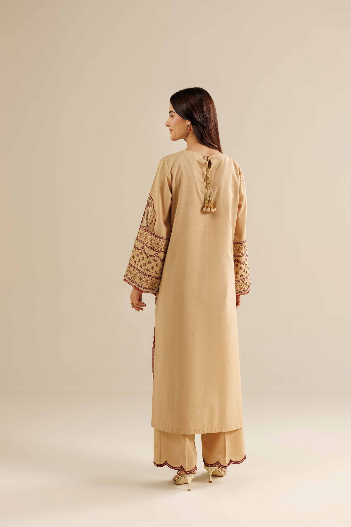 2 Piece - Embroidered Suit - PW25-263