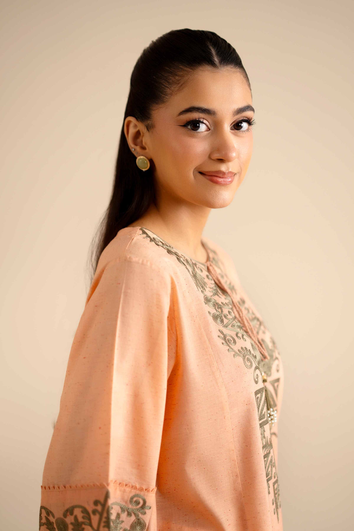 2 Piece - Embroidered Suit - PW25-268