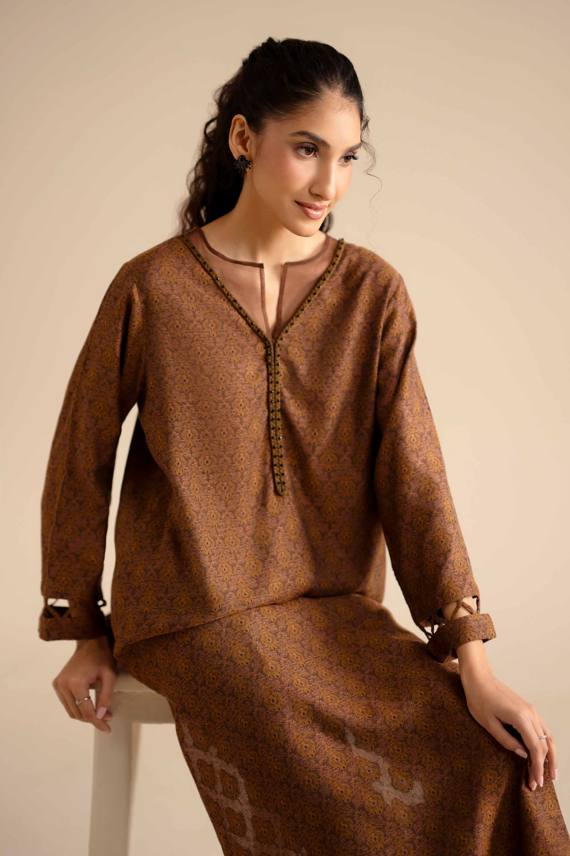 2 Piece - Printed Suit - PW25-277