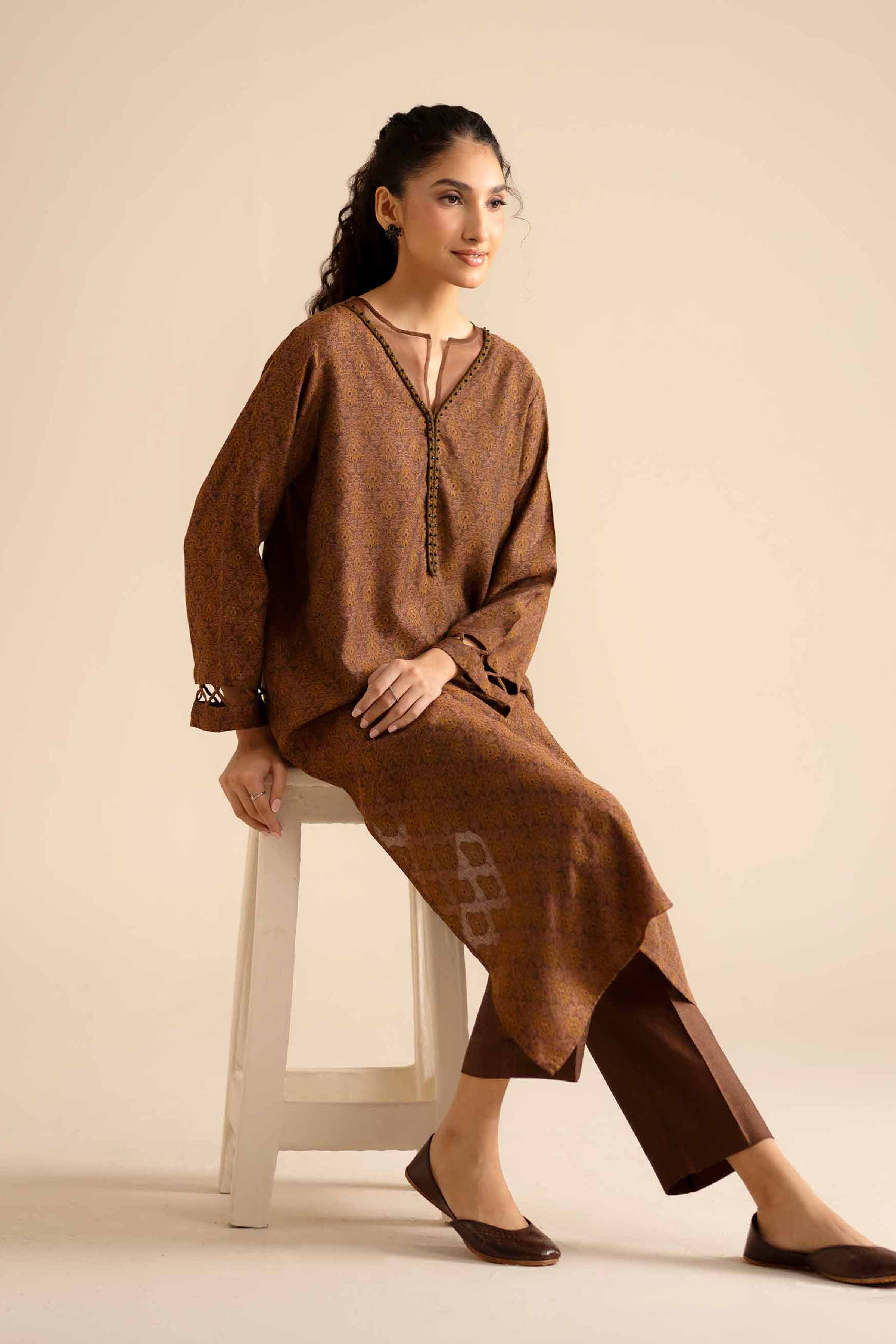 2 Piece - Printed Suit - PW25-277