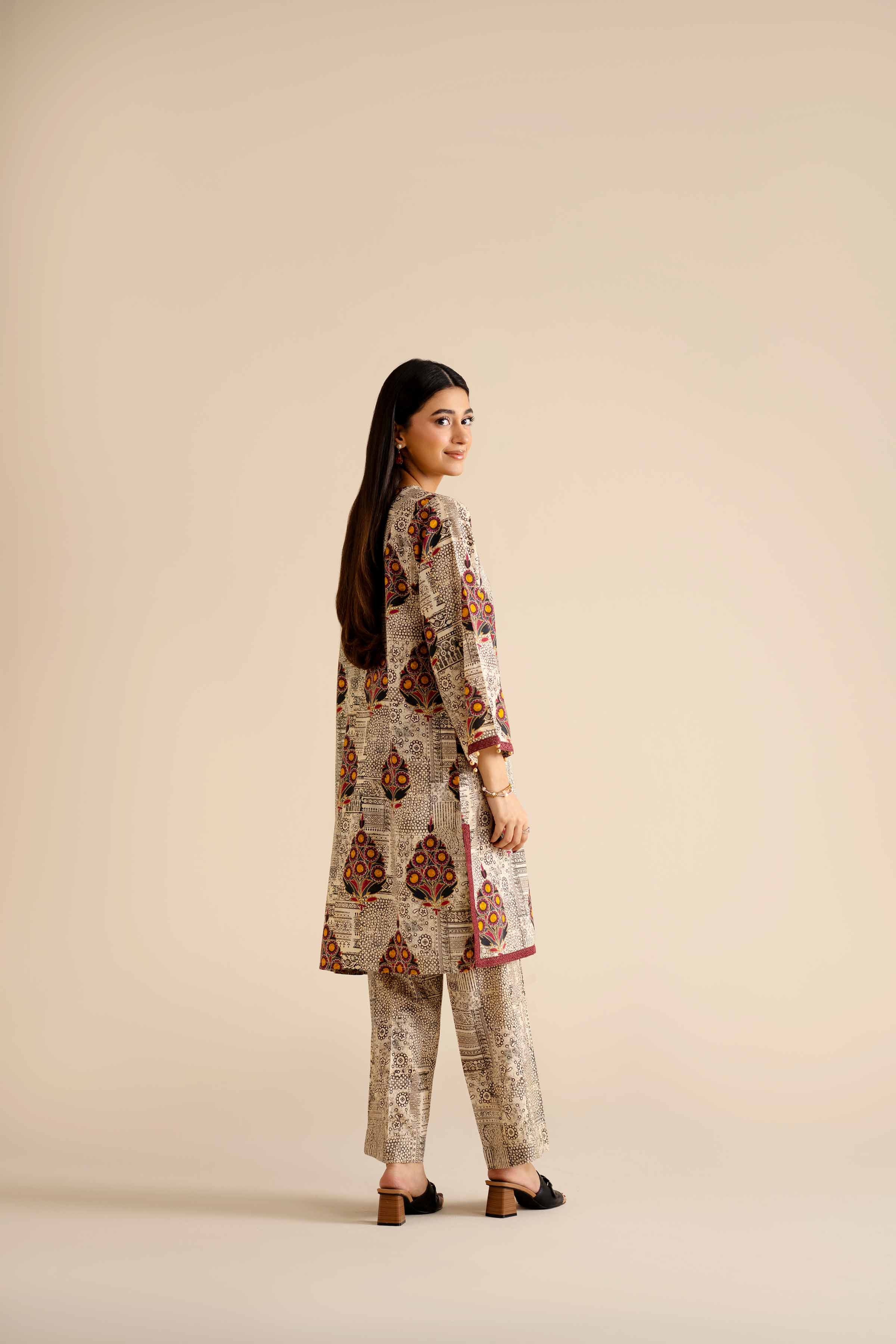 2 Piece - Printed Suit - PW25-282