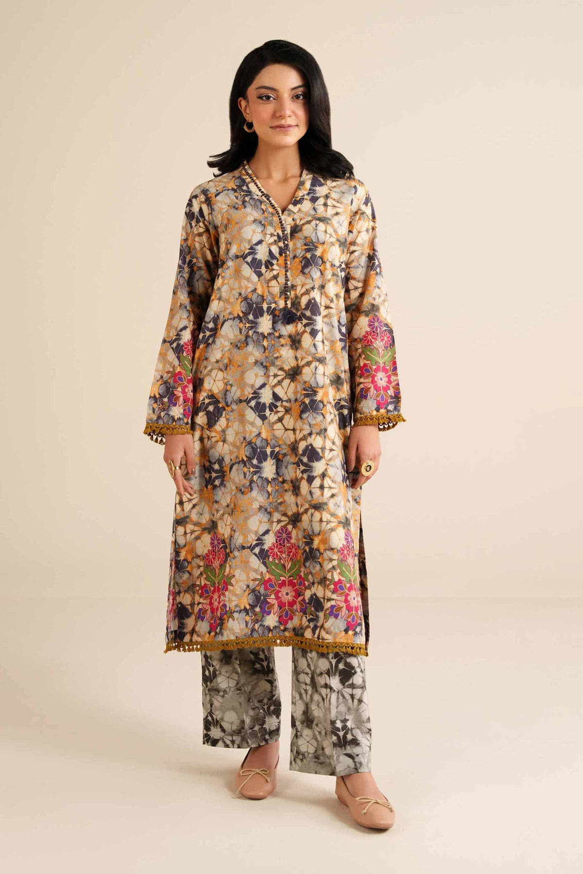 2 Piece - Printed Suit - PW25-283