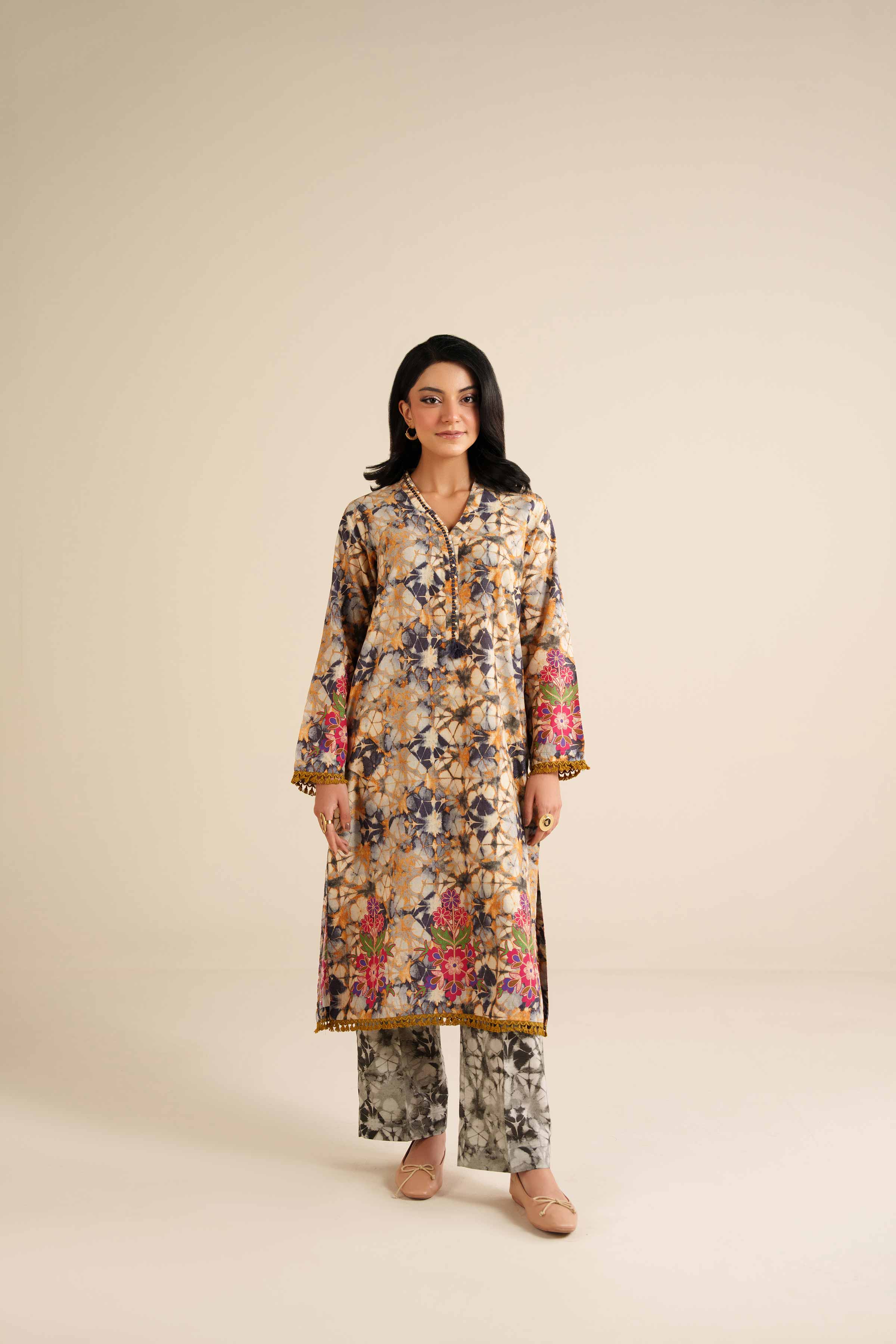 2 Piece - Printed Suit - PW25-283
