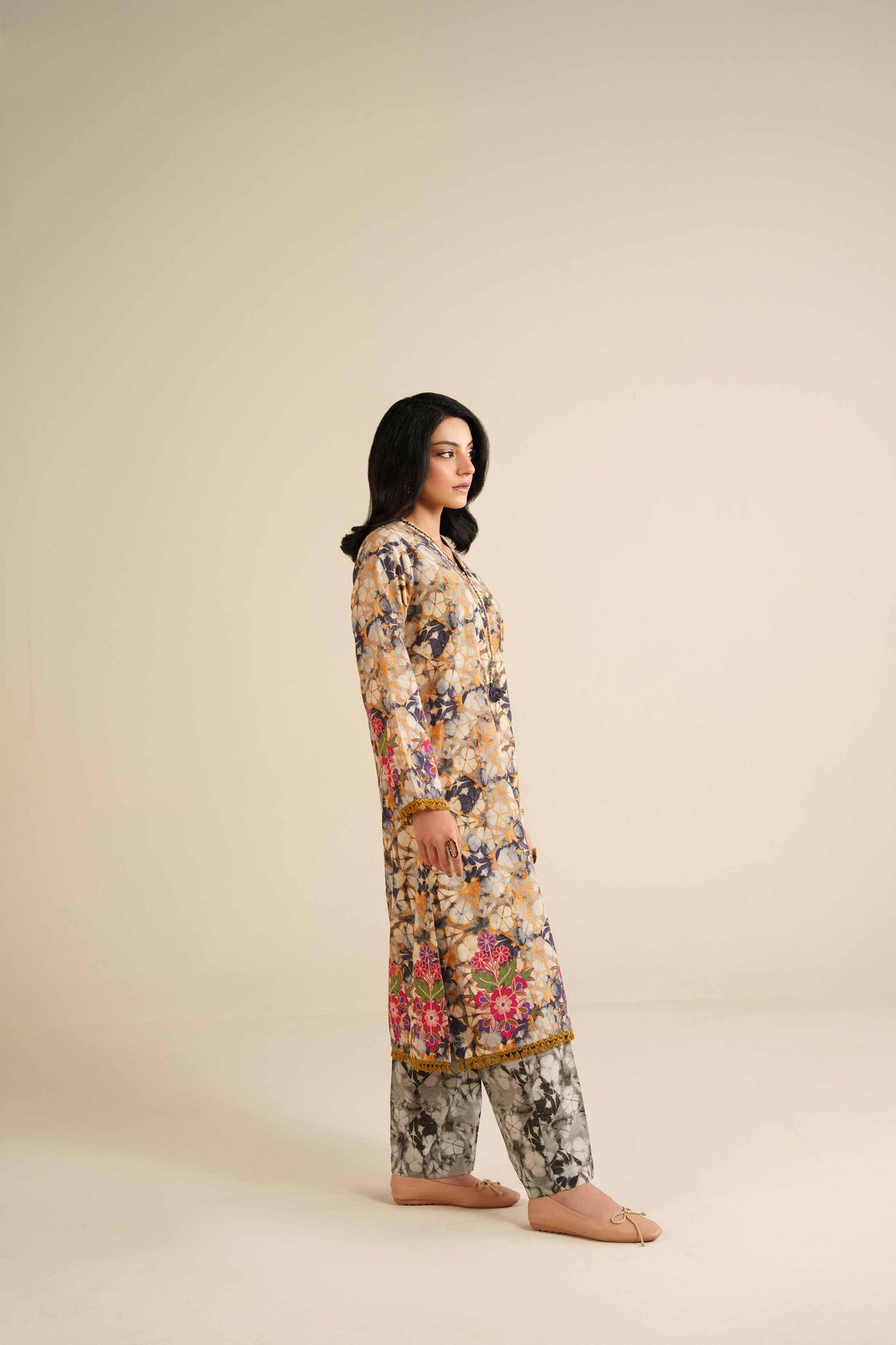 2 Piece - Printed Suit - PW25-283