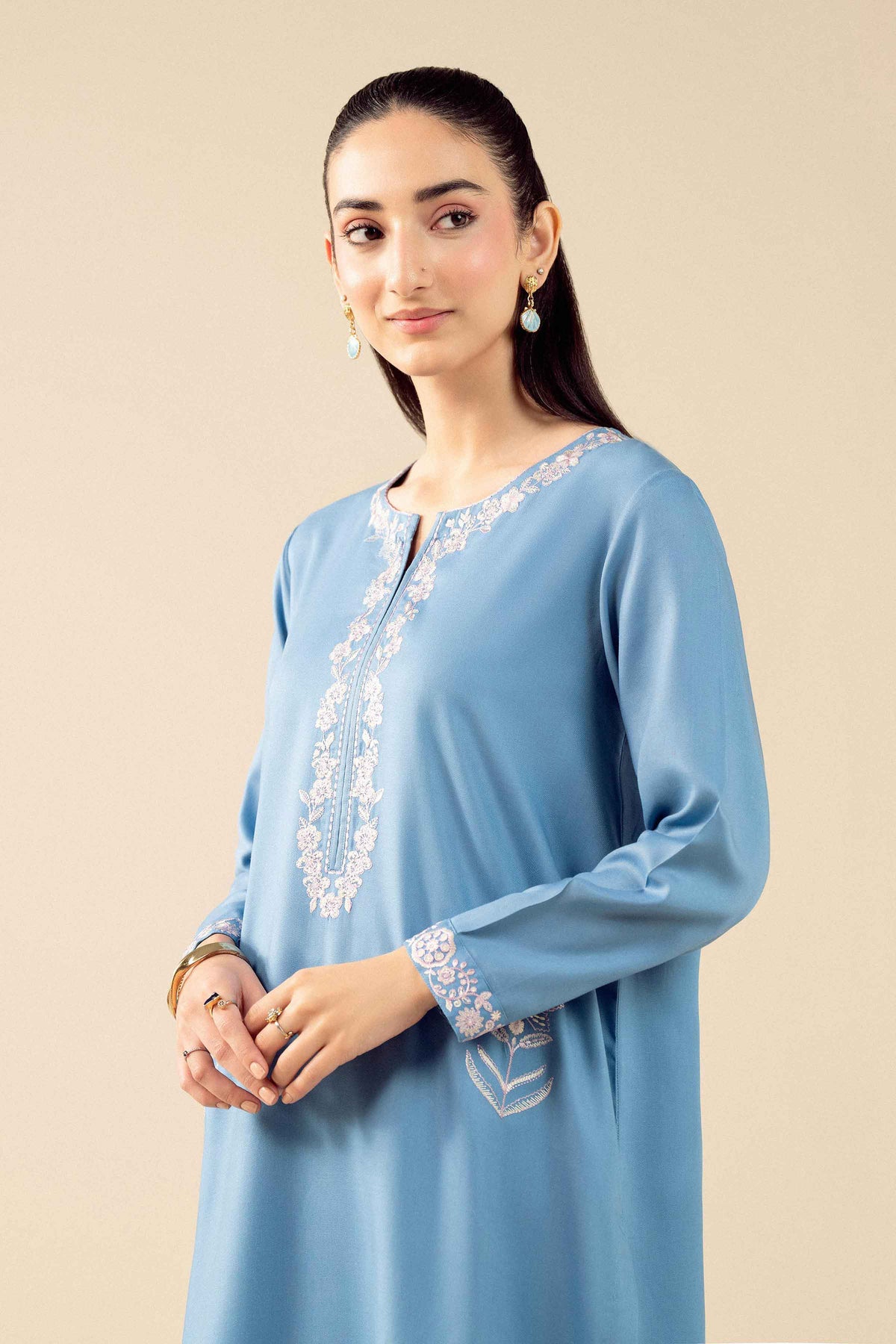 2 Piece - Embroidered Suit - PW25-285