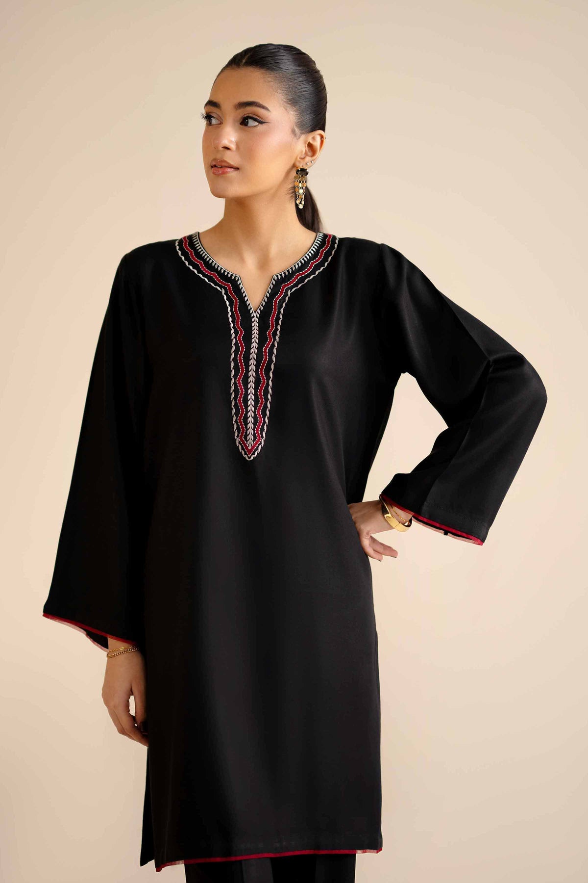 2 Piece - Embroidered Suit - PW25-286