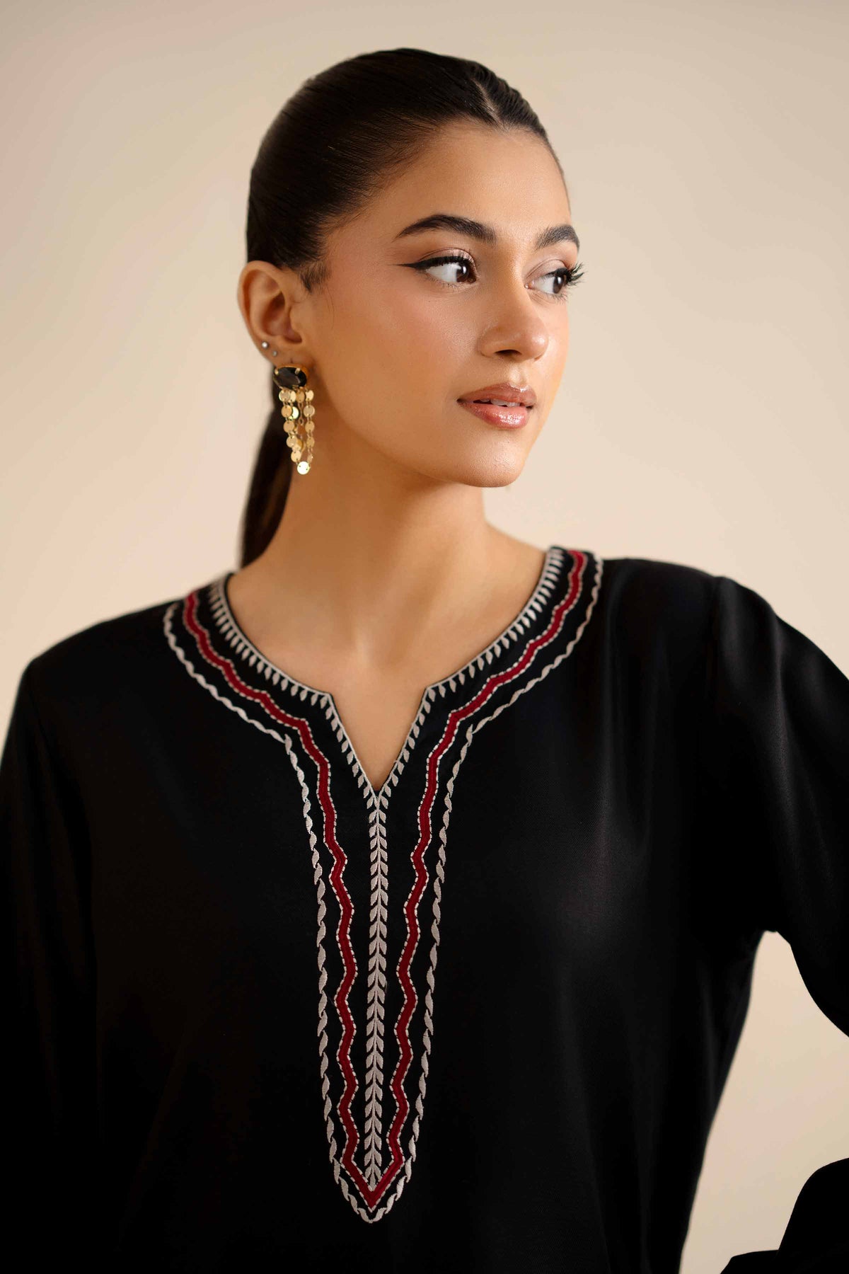 2 Piece - Embroidered Suit - PW25-286