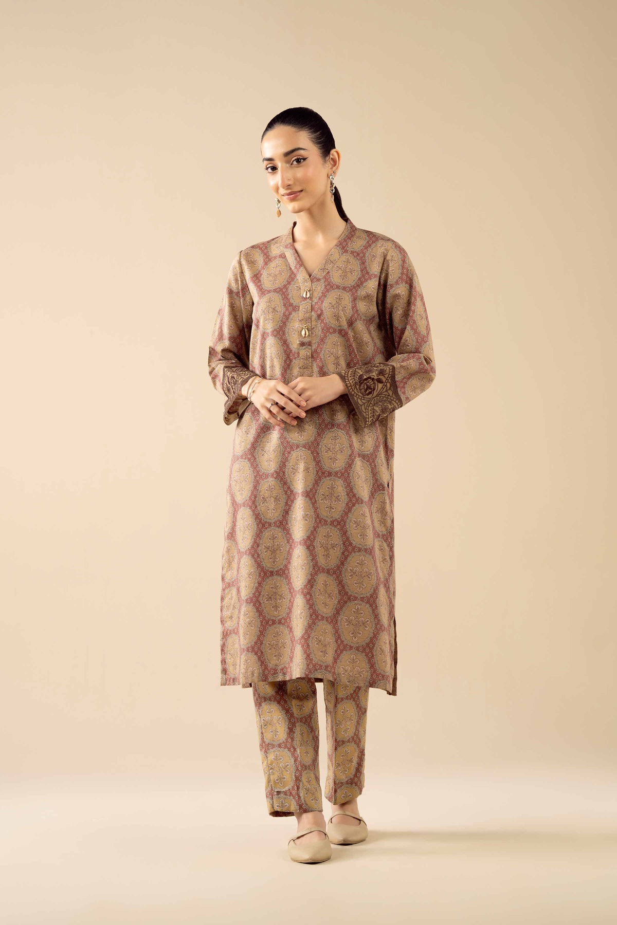 2 Piece - Printed Suit - PW25-289