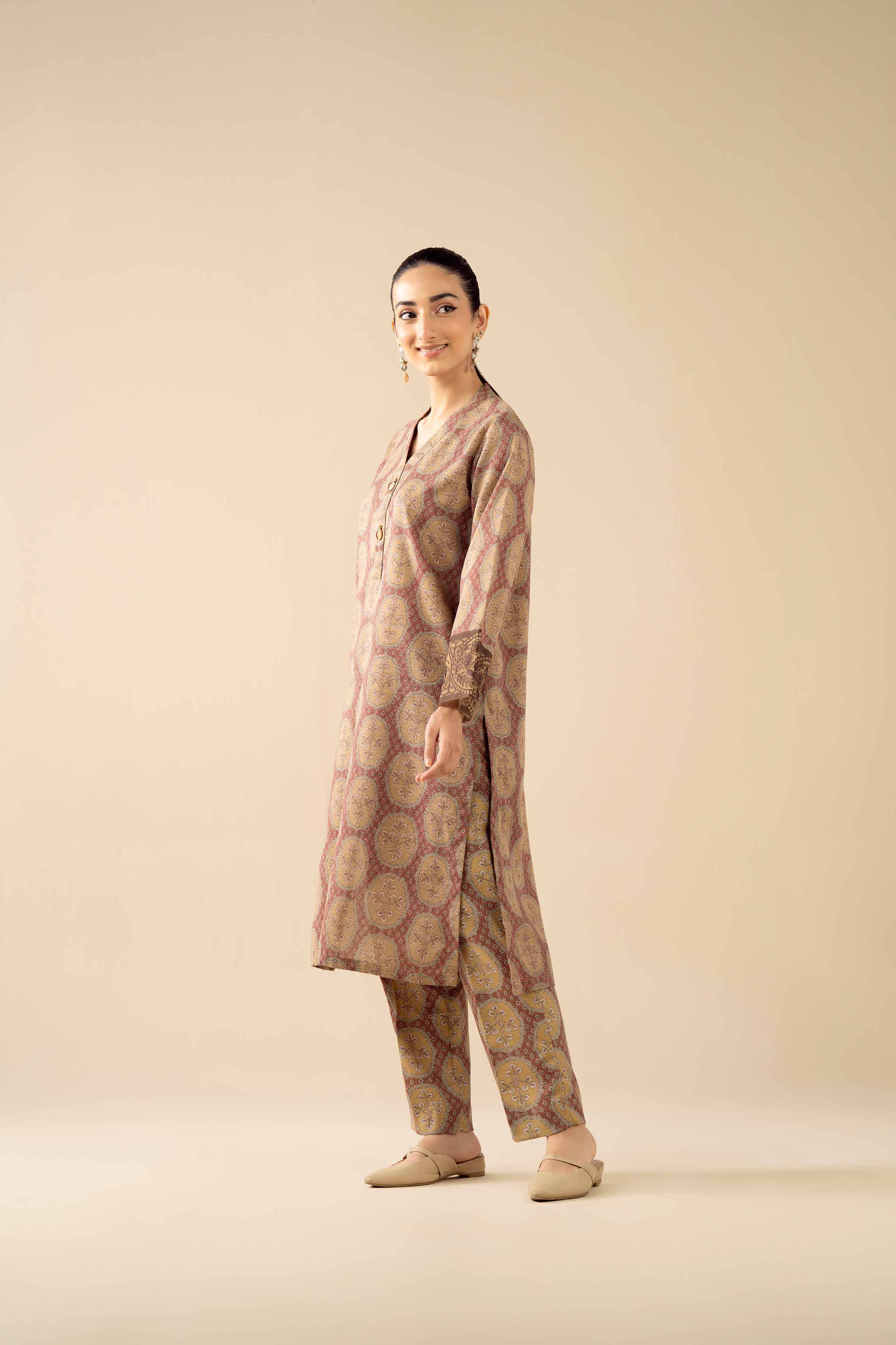 2 Piece - Printed Suit - PW25-289