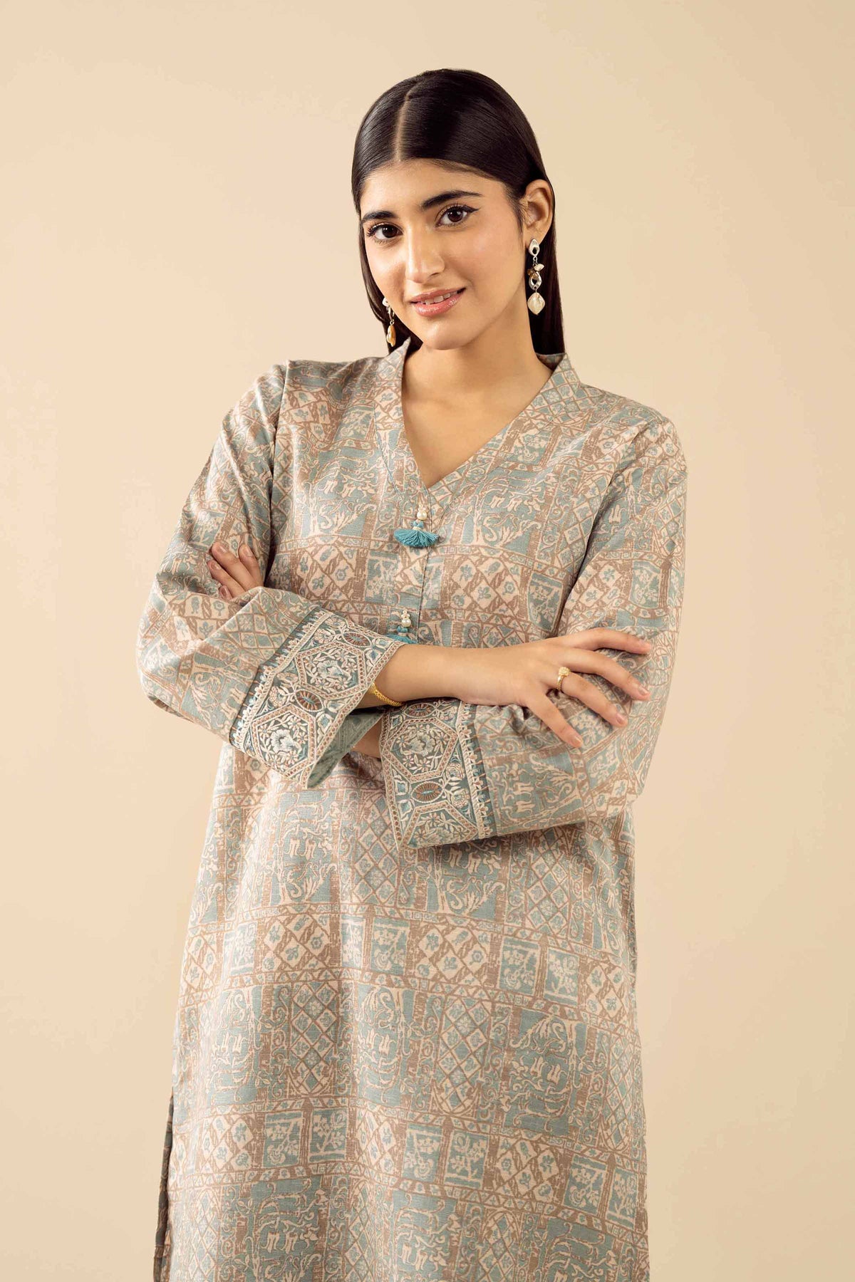 2 Piece - Printed Suit - PW25-292