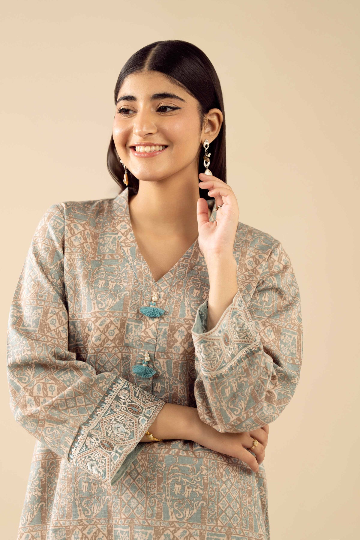 2 Piece - Printed Suit - PW25-292