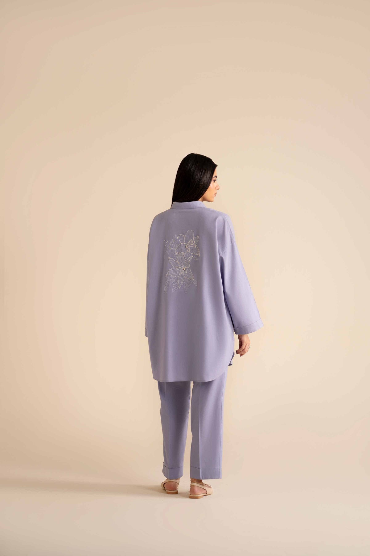2 Piece - Embroidered Suit - PW25-299