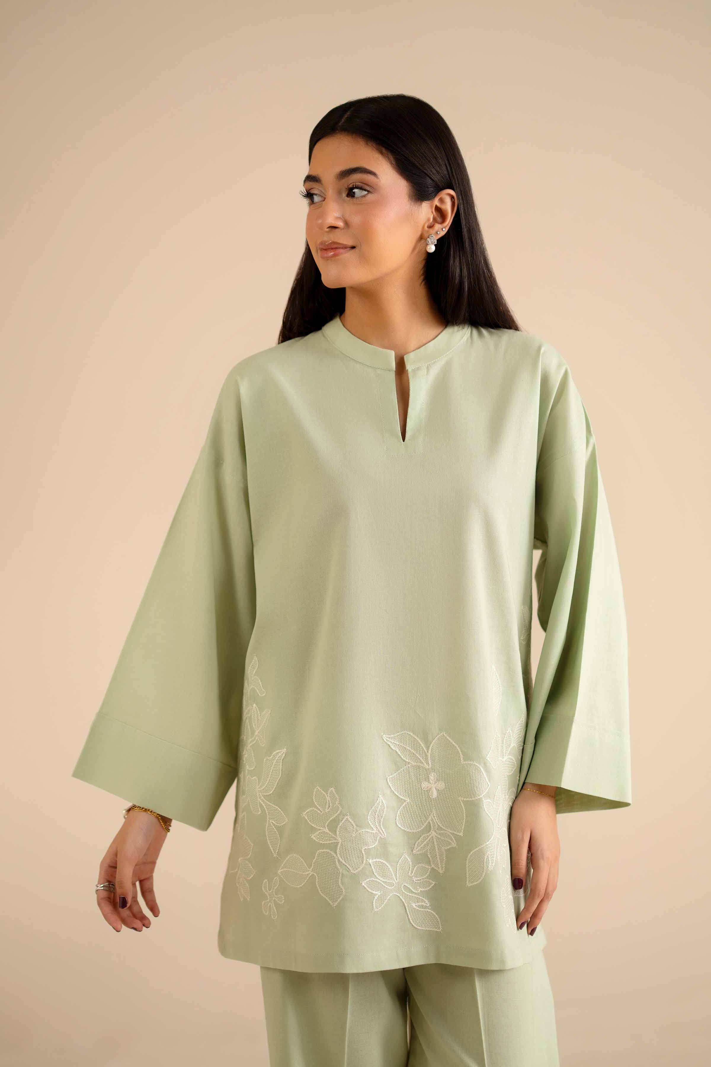 2 Piece - Embroidered Suit - PW25-300