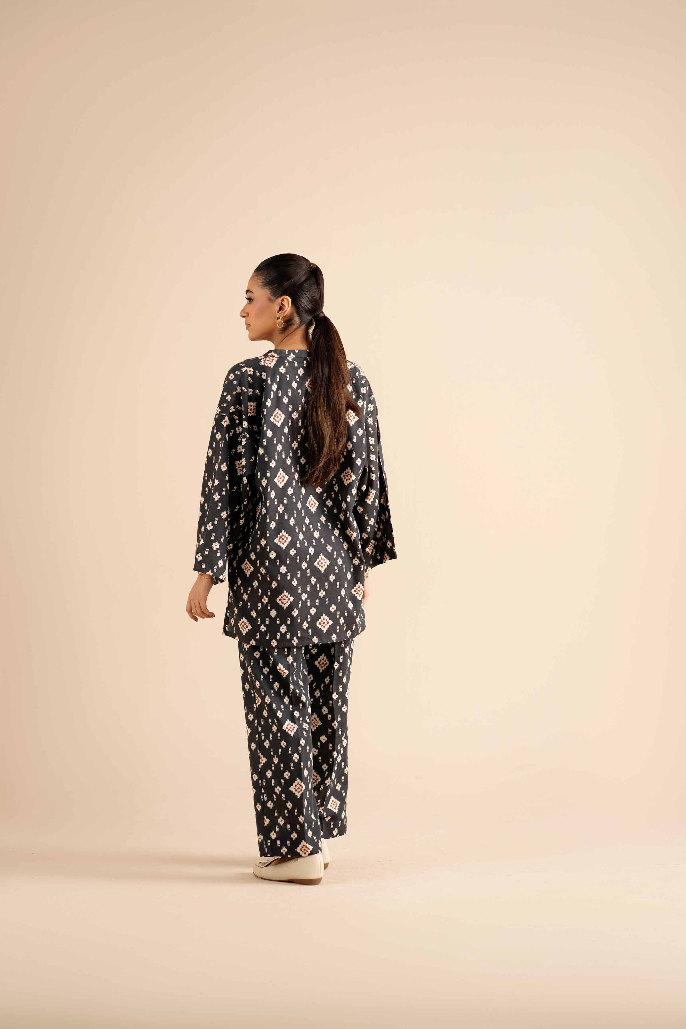 2 Piece - Printed Suit - PW25-308