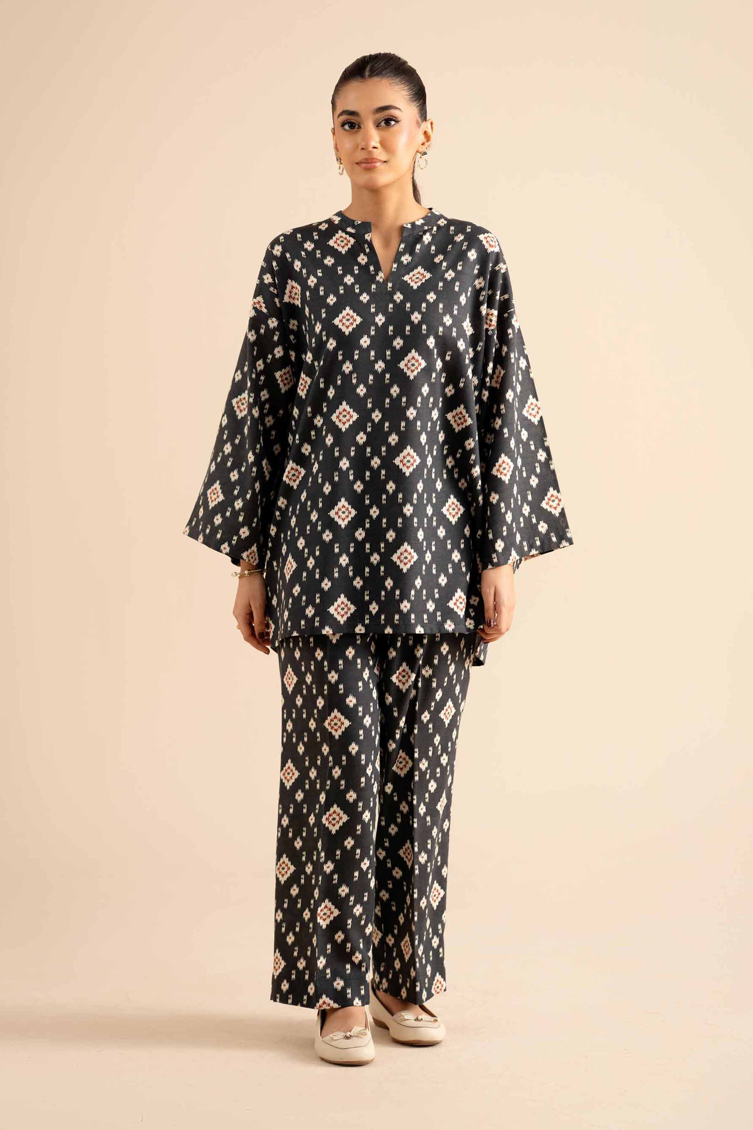 2 Piece - Printed Suit - PW25-308