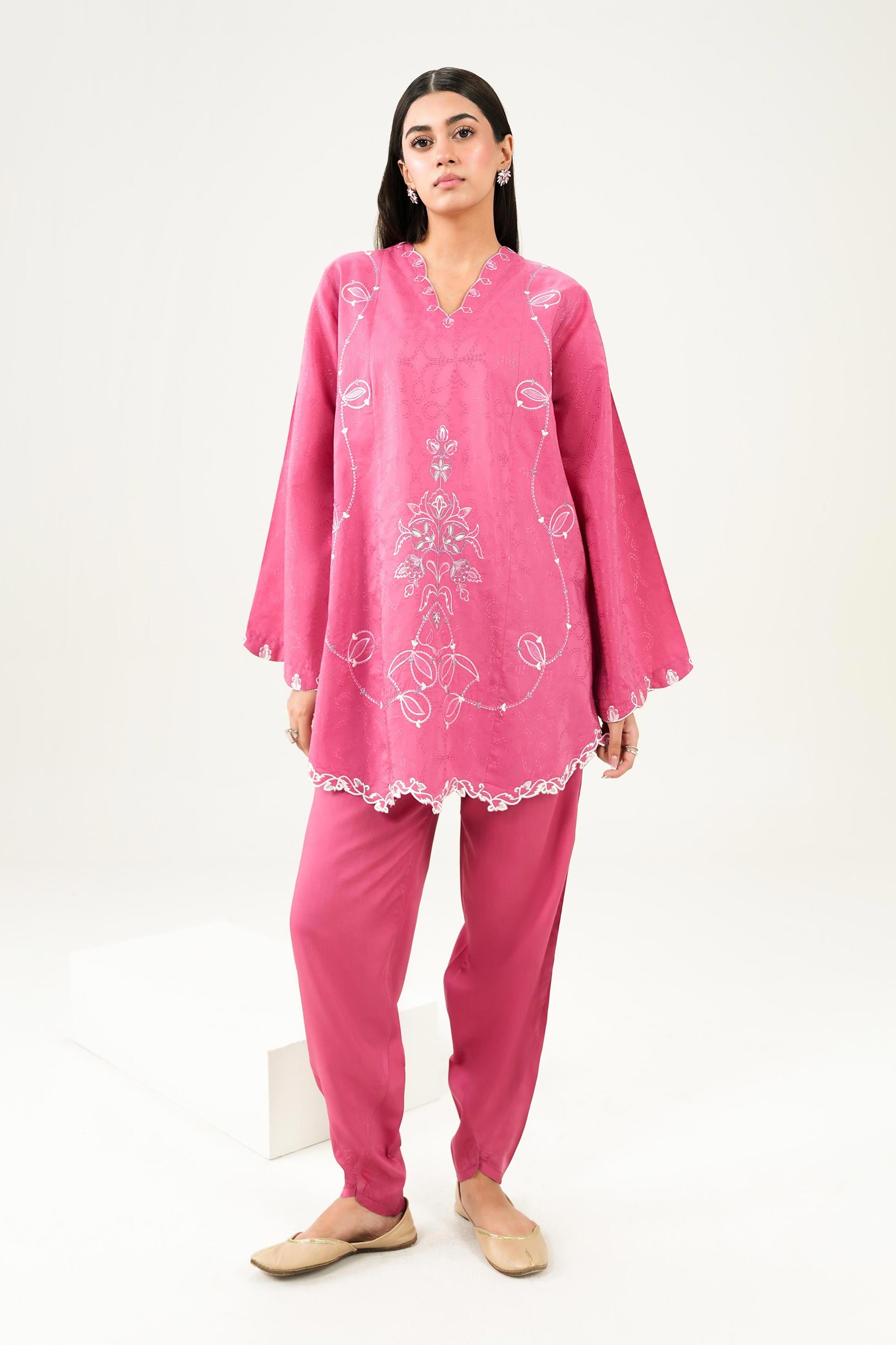2 Piece - Embroidered Suit - PW25-335
