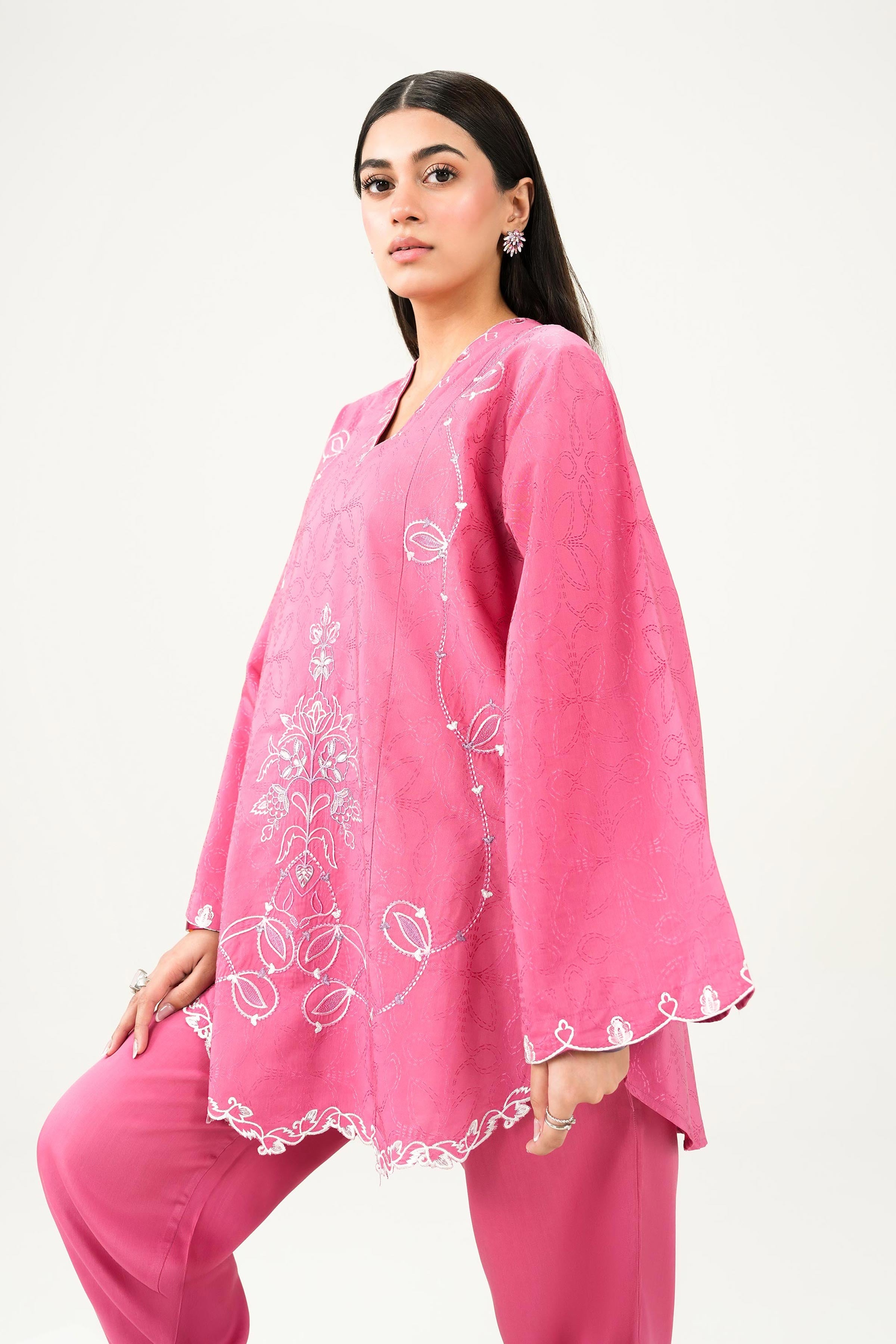 2 Piece - Embroidered Suit - PW25-335