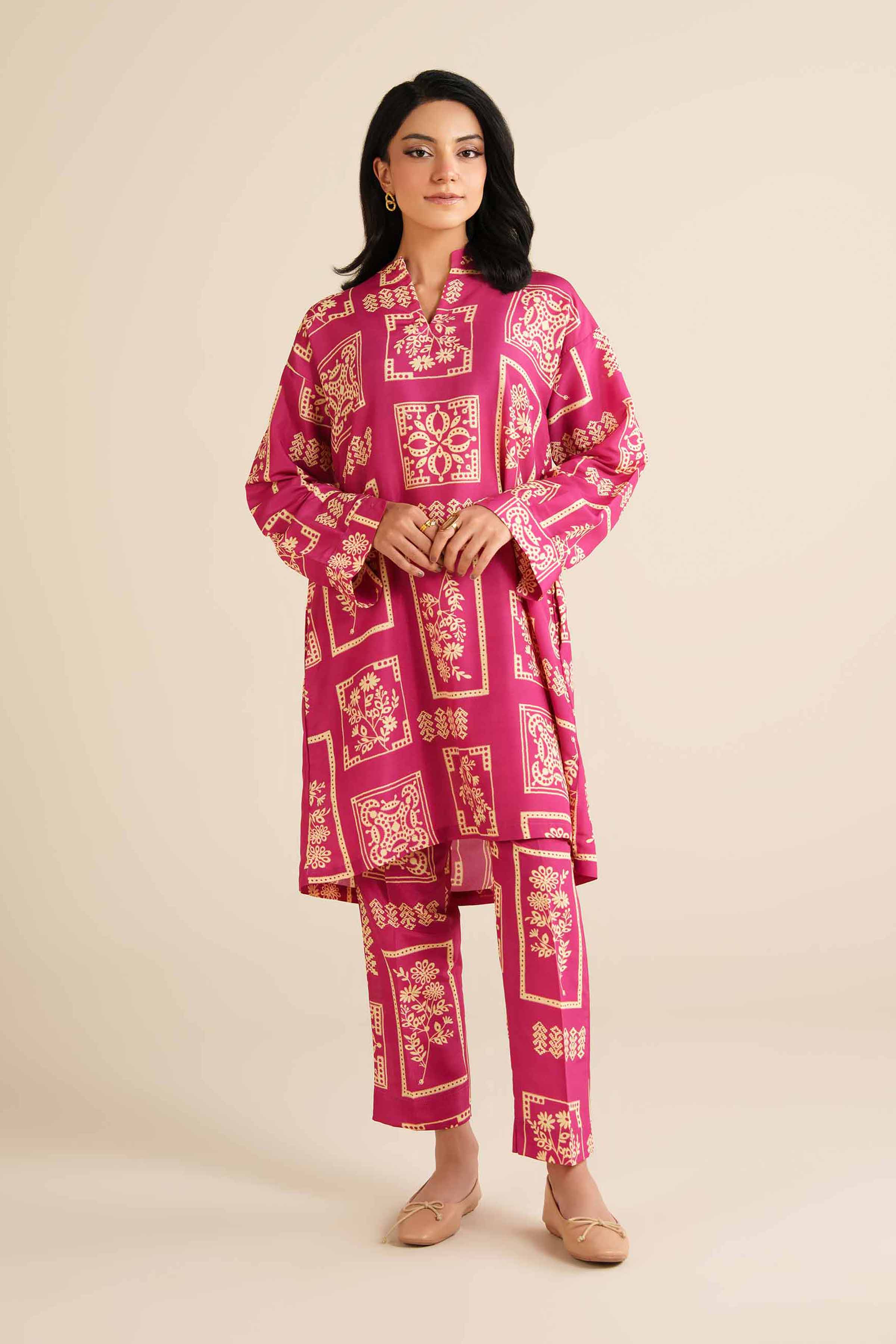 2 Piece - Printed Suit - PW25-362