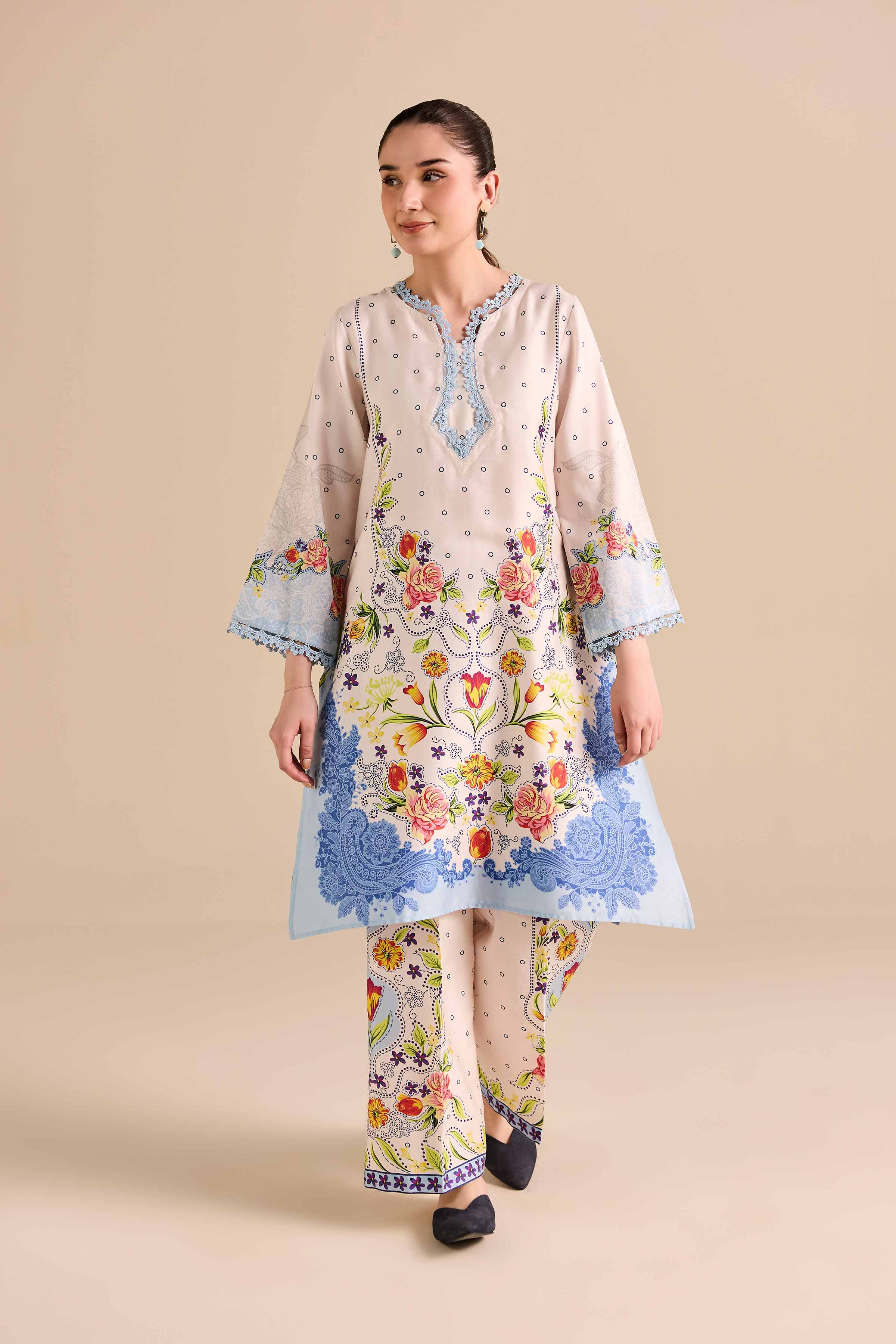 2 Piece - Printed Suit - PW25-369