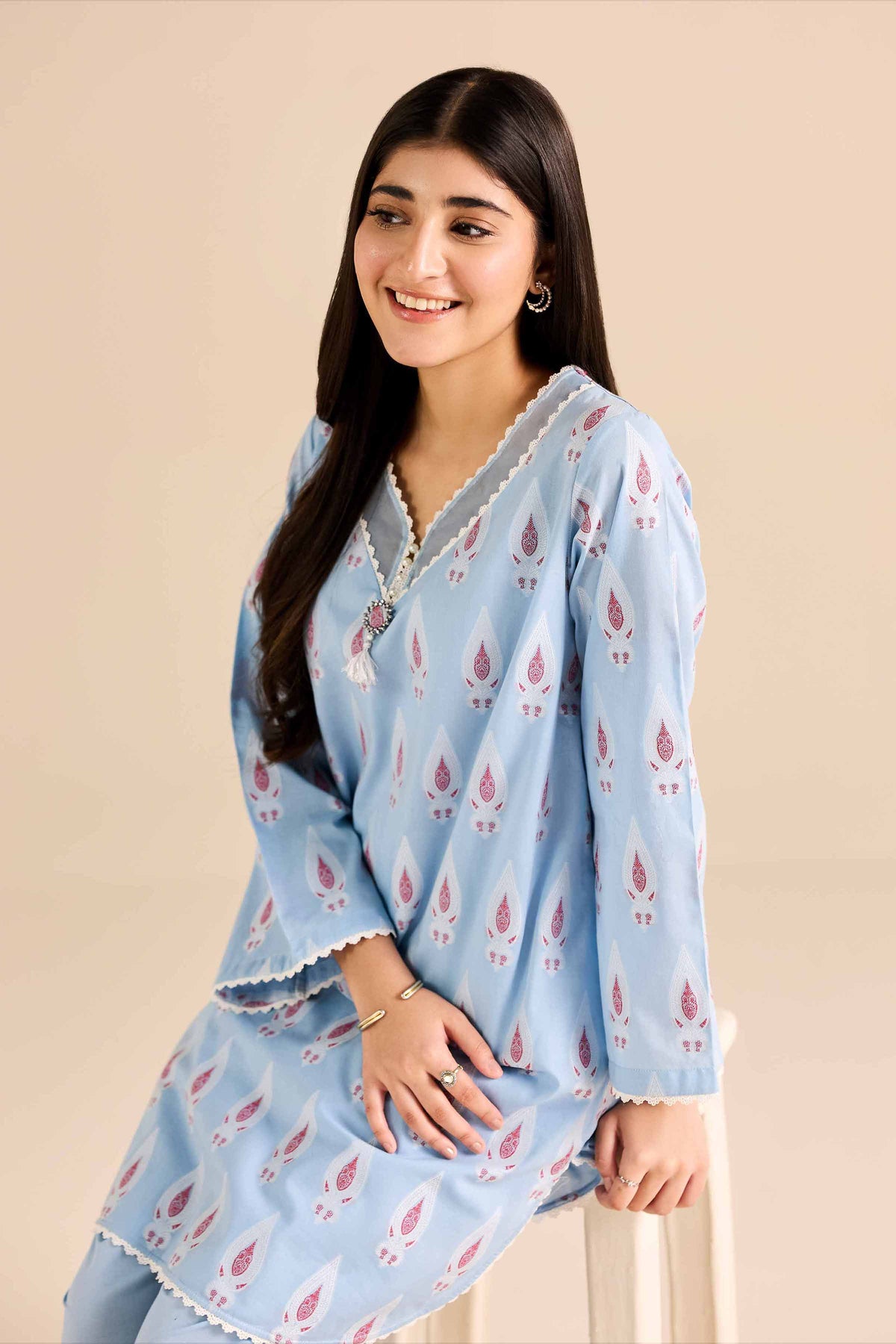 2 Piece - Printed Suit - PW25-372