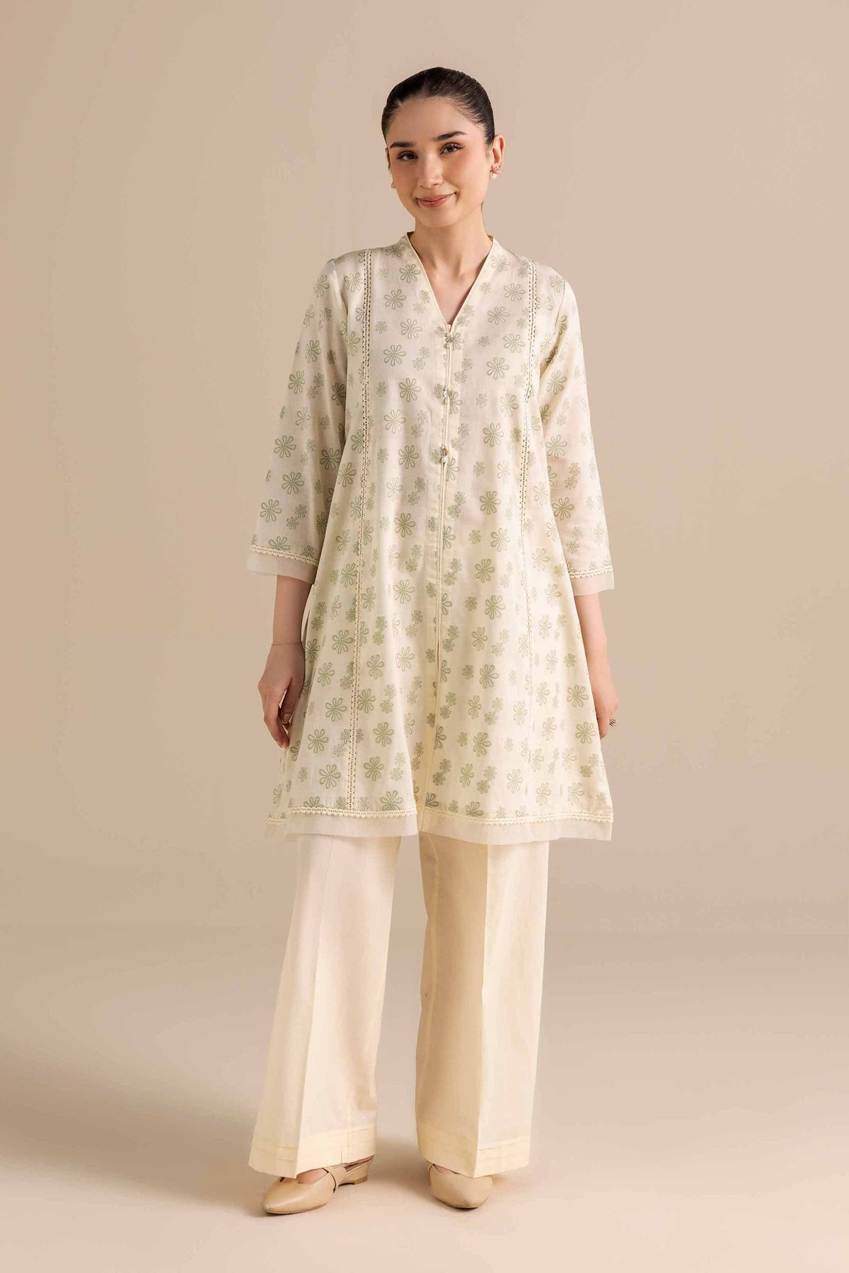 2 Piece - Printed Suit - PW25-374