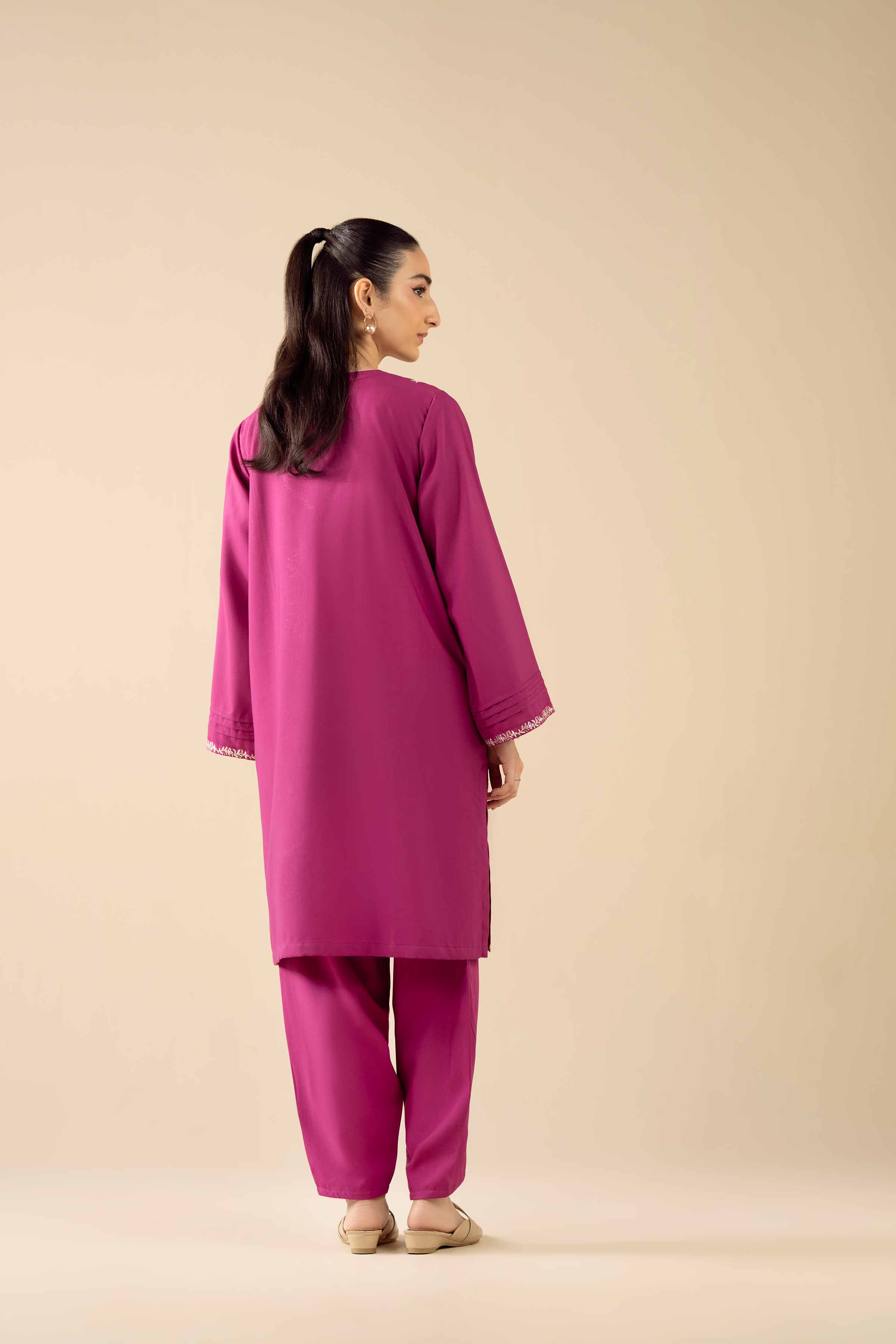 2 Piece - Embroidered Suit - PW25-379