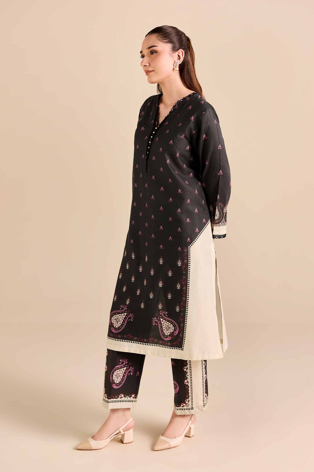 2 Piece - Printed Suit - PW25-385