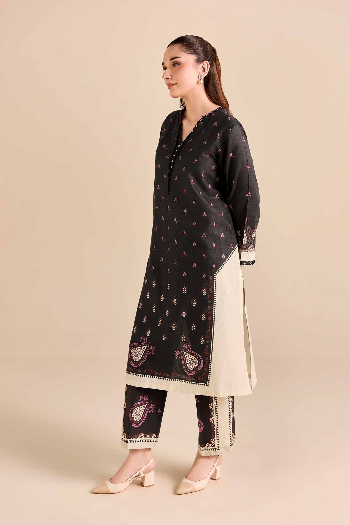 2 Piece - Printed Suit - PW25-385