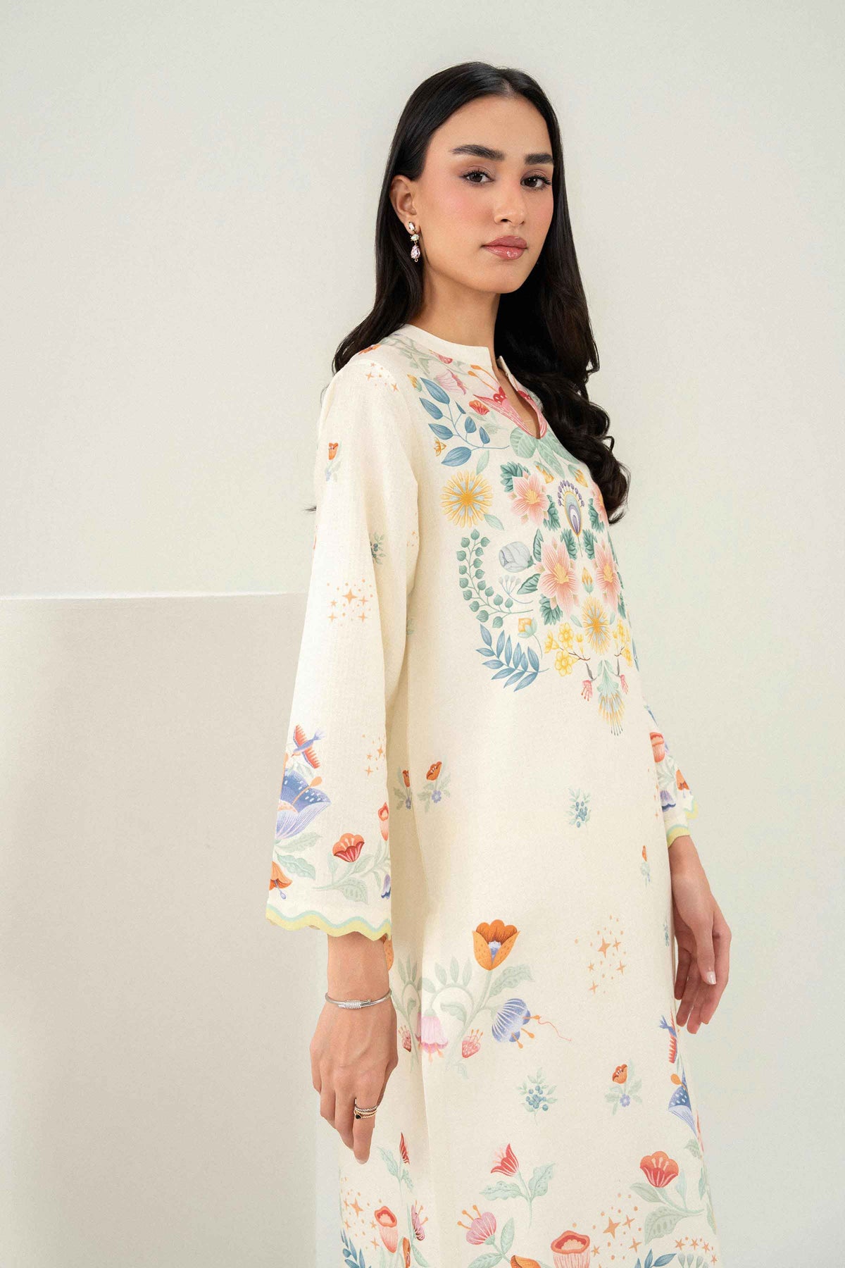 2 Piece - Embroidered Suit - PW25-389