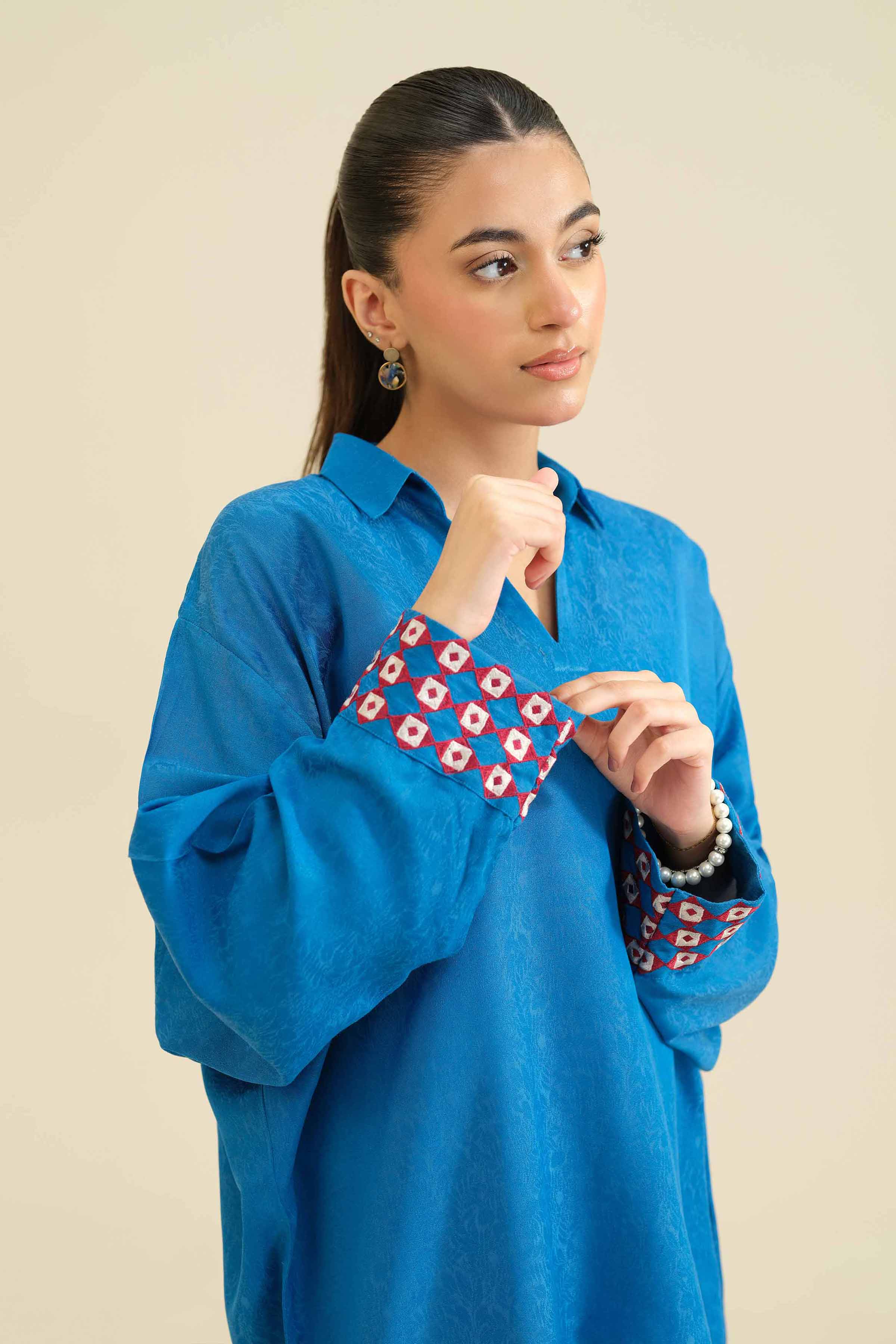 2 Piece - Embroidered Suit - PW25-39