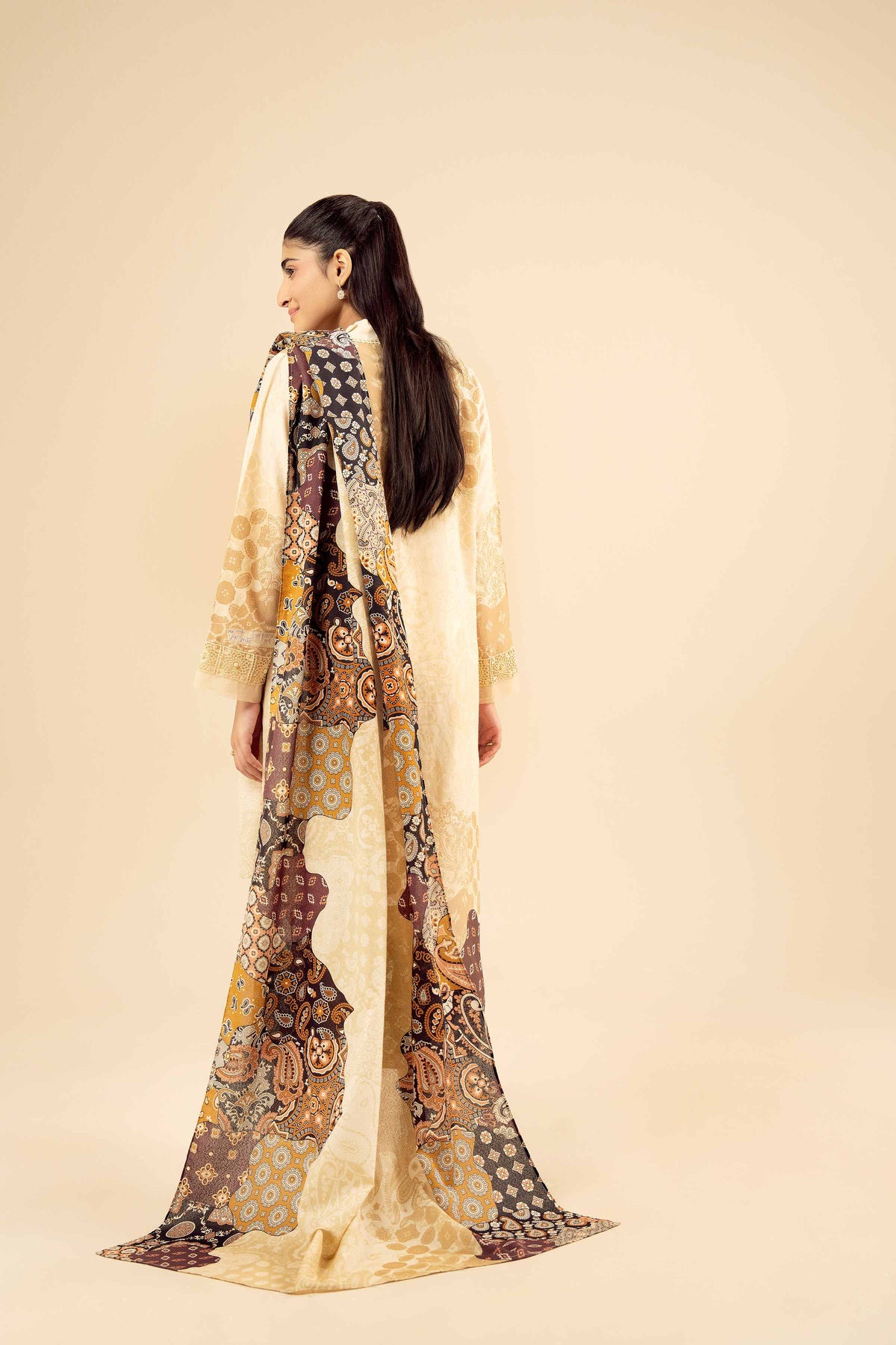 3 Piece - Printed Suit - PW25-466