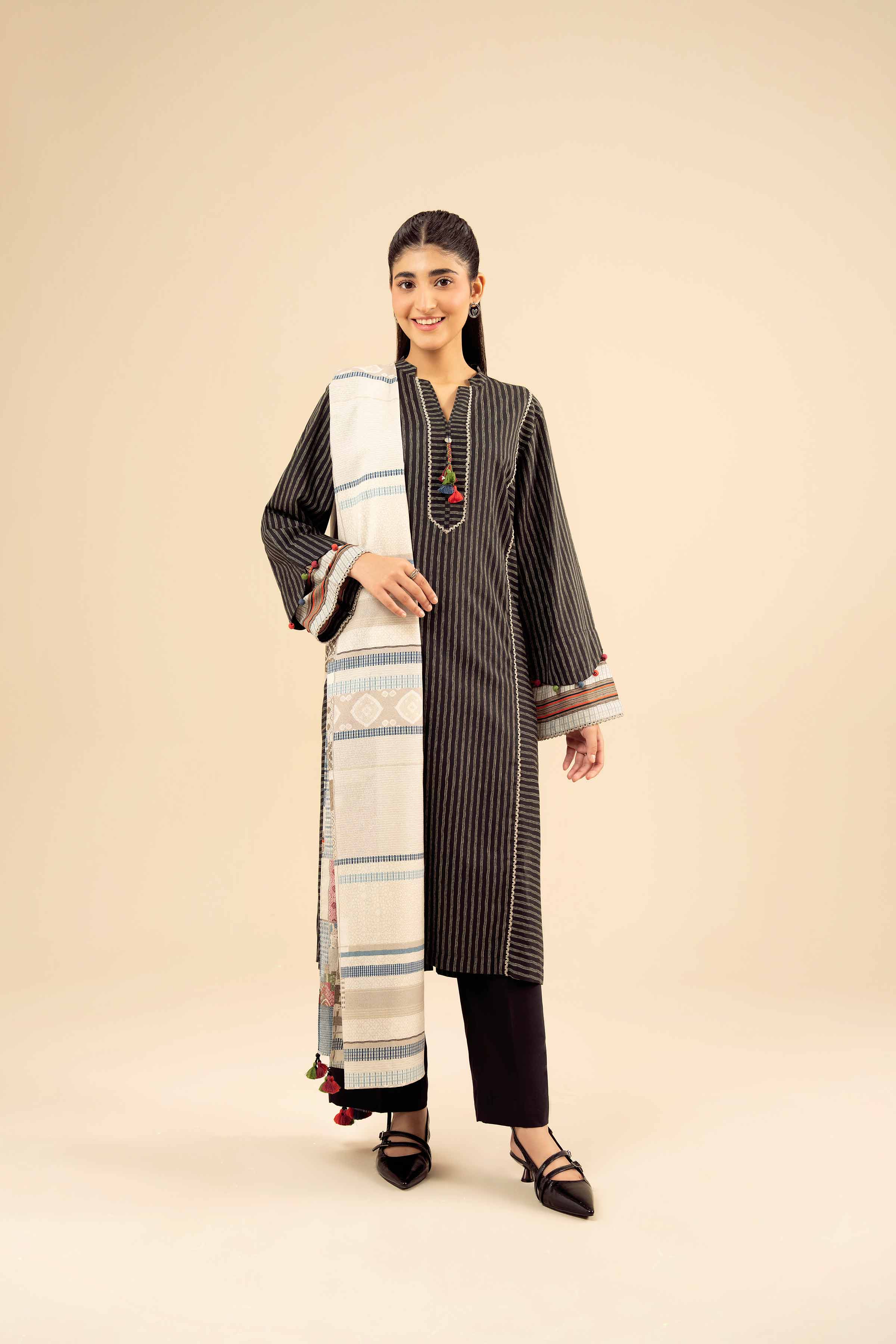 3 Piece - Printed Suit - PW25-467