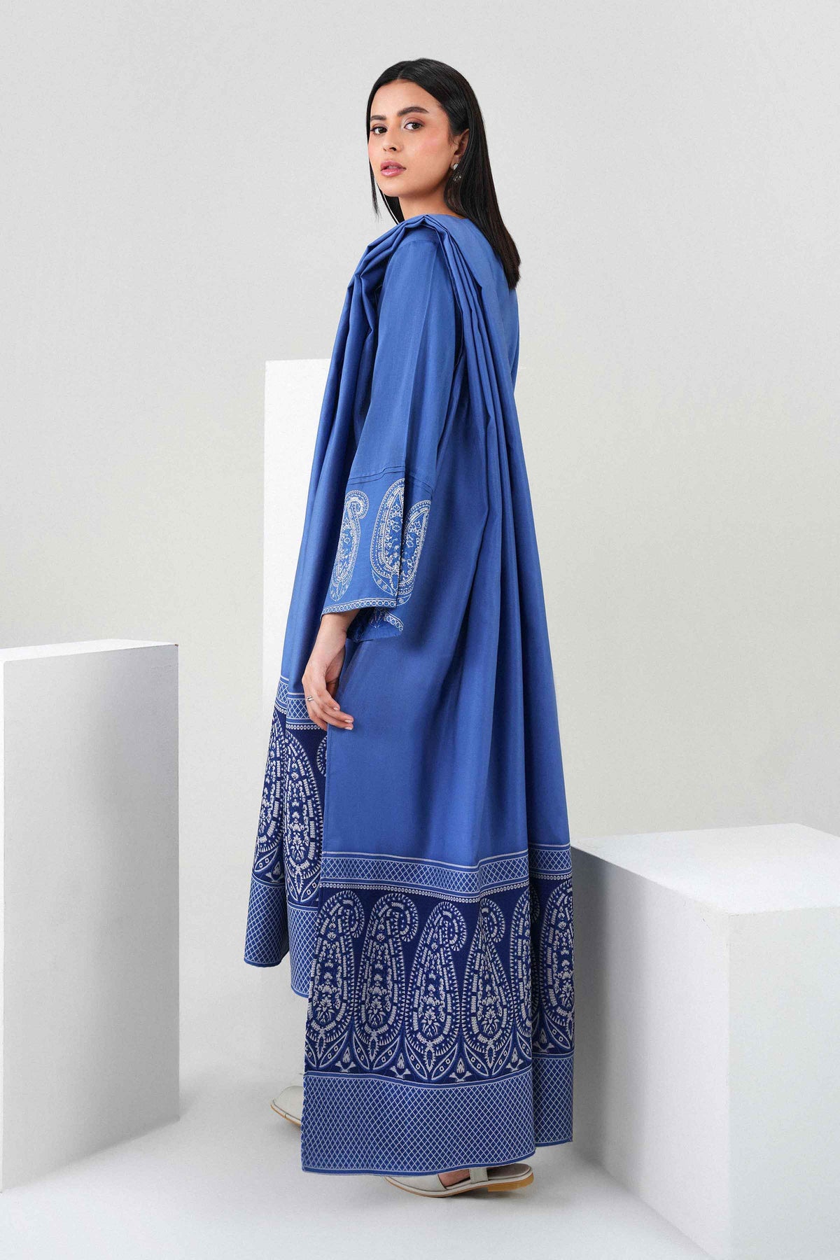 3 Piece - Embroidered Suit - PW25-468