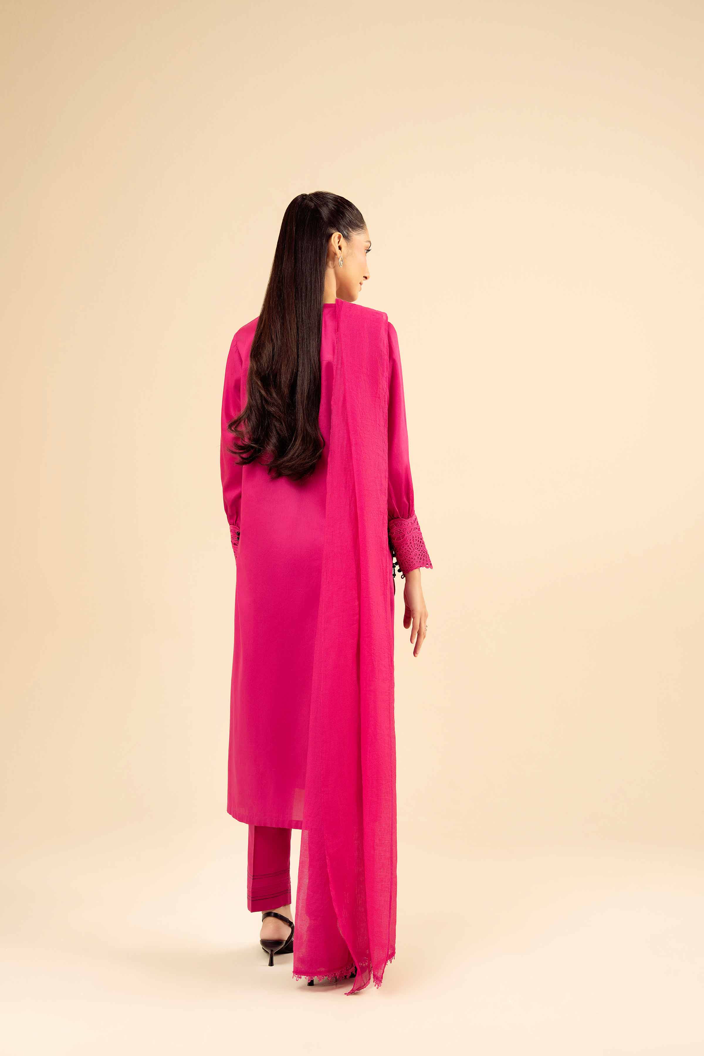 3 Piece - Embroidered Suit - PW25-49