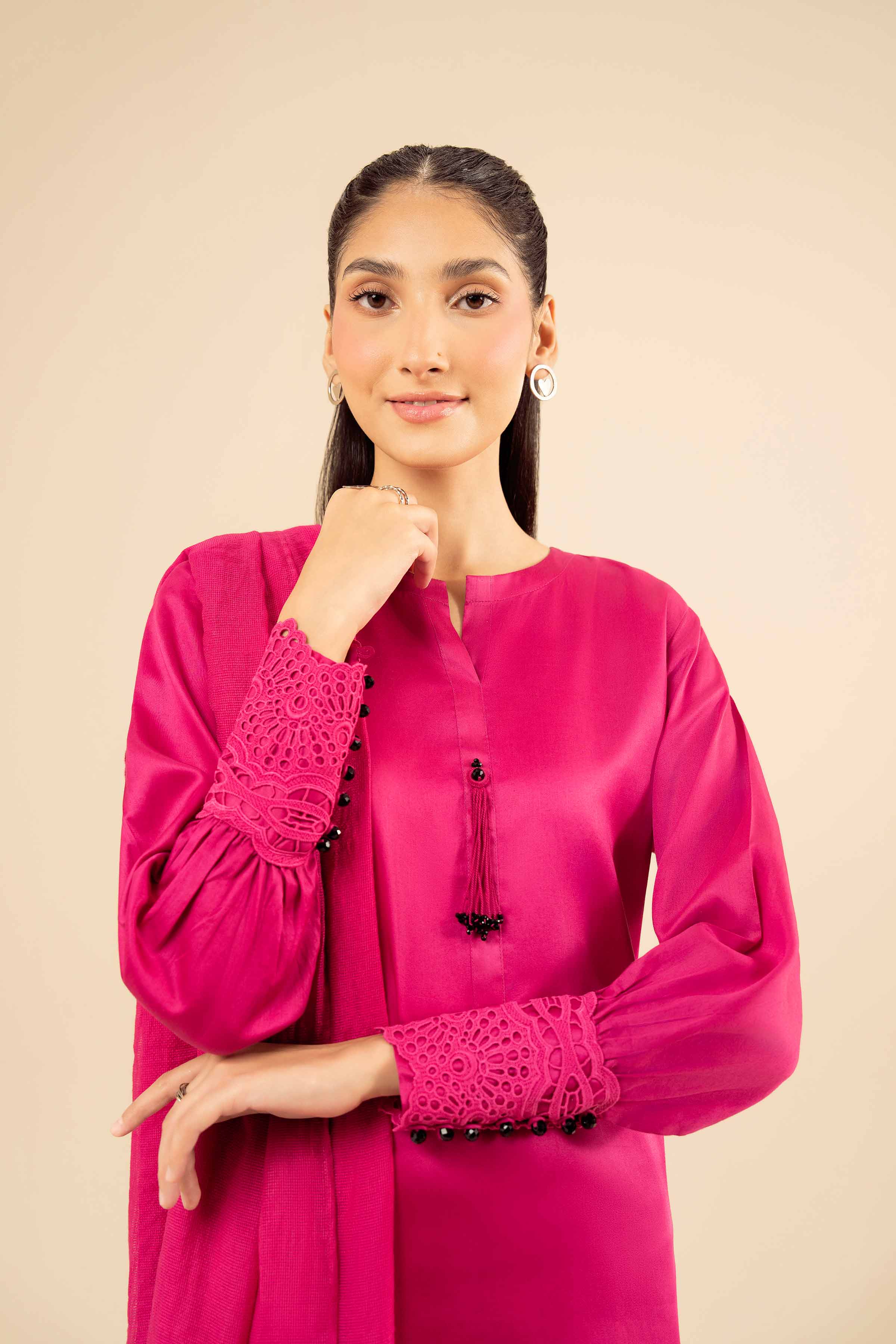 3 Piece - Embroidered Suit - PW25-49