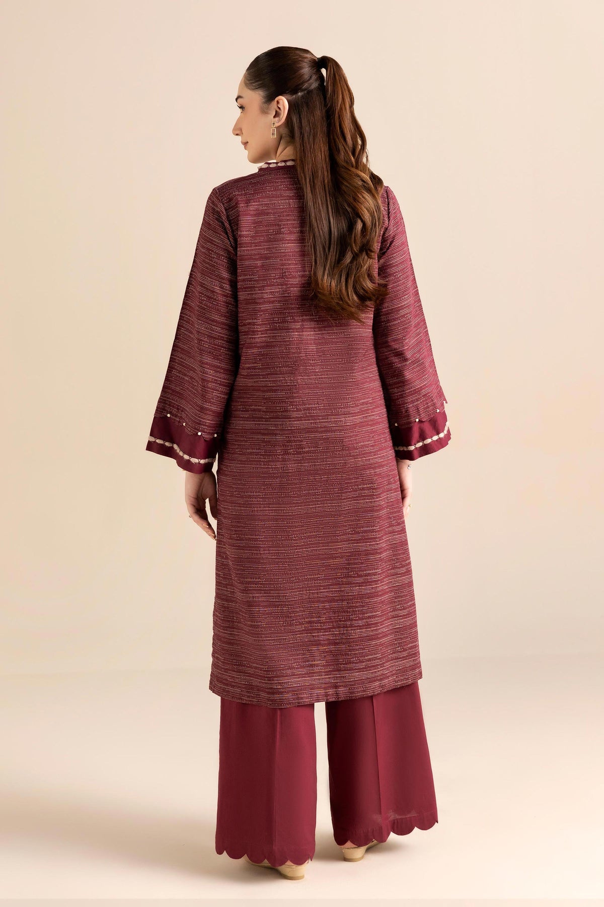 2 Piece - Embroidered Suit - PW25-514
