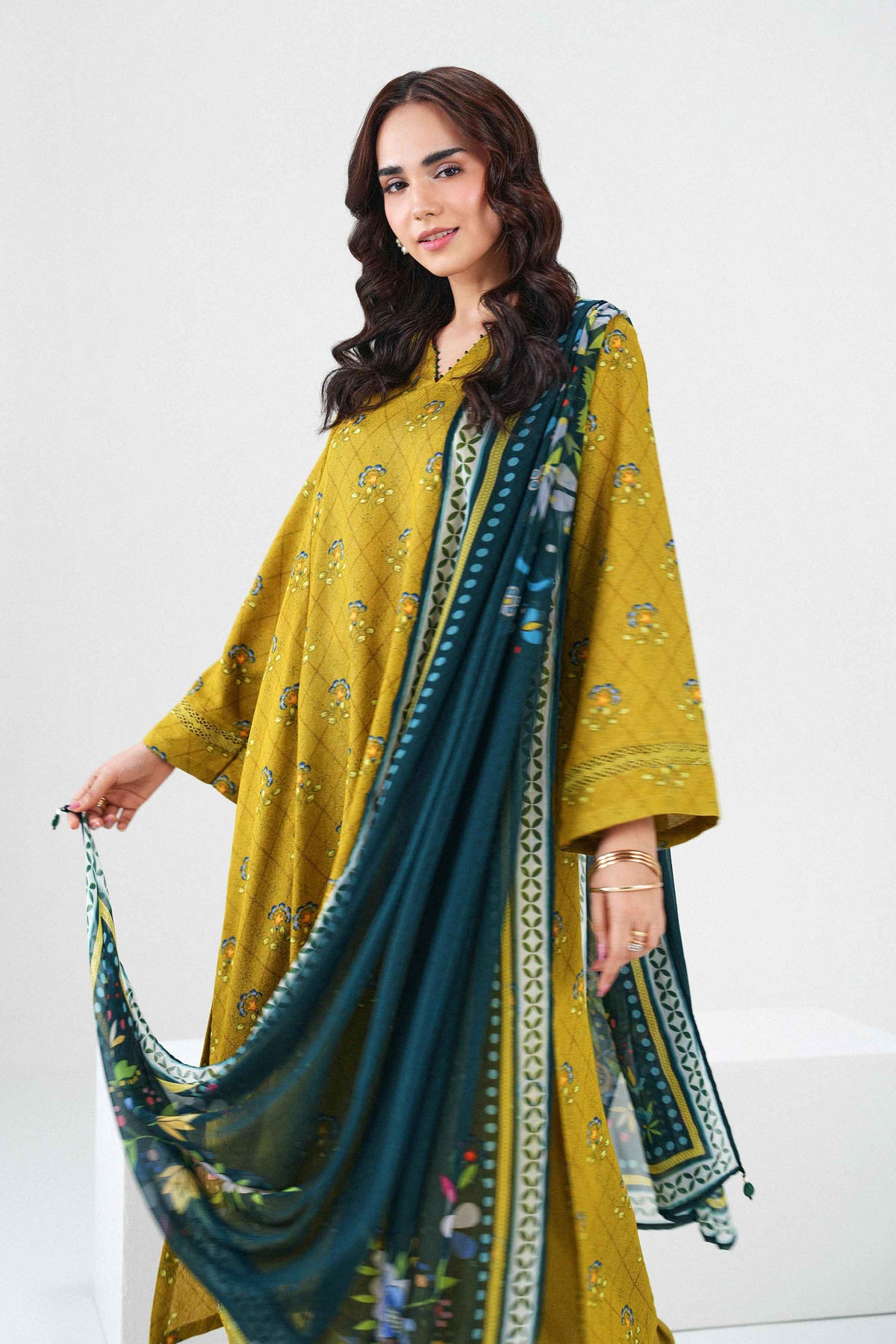 3 Piece - Printed Suit - PW25-519