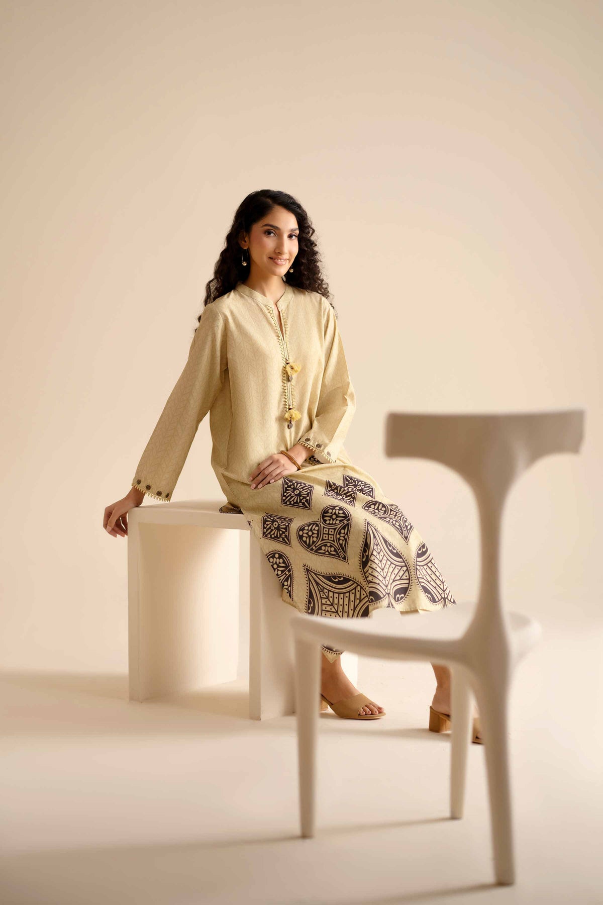 2 Piece - Printed Suit - PW25-53